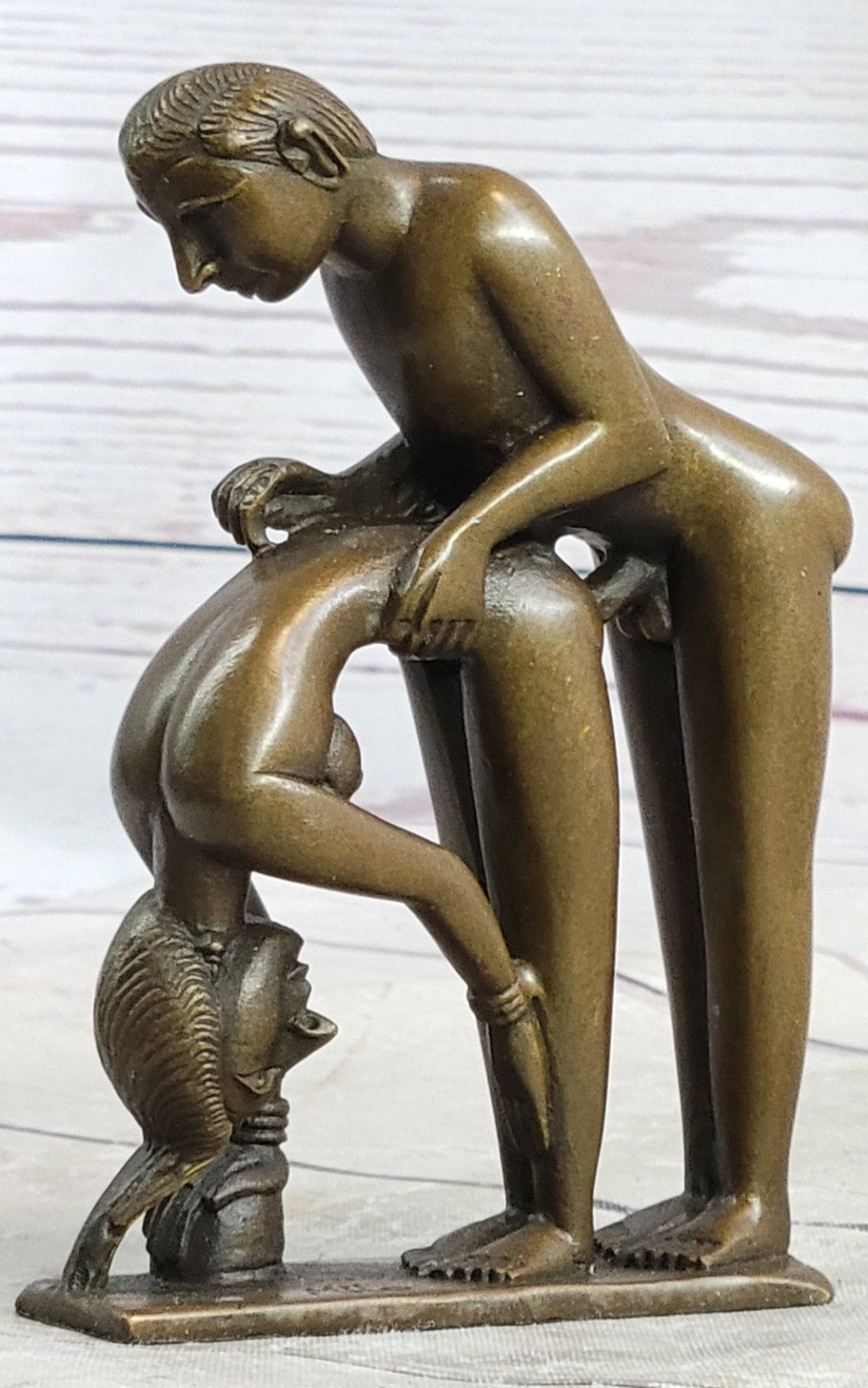 Handcrafted Conversation Starter Vienna Nude Naked Exotic Position Bro