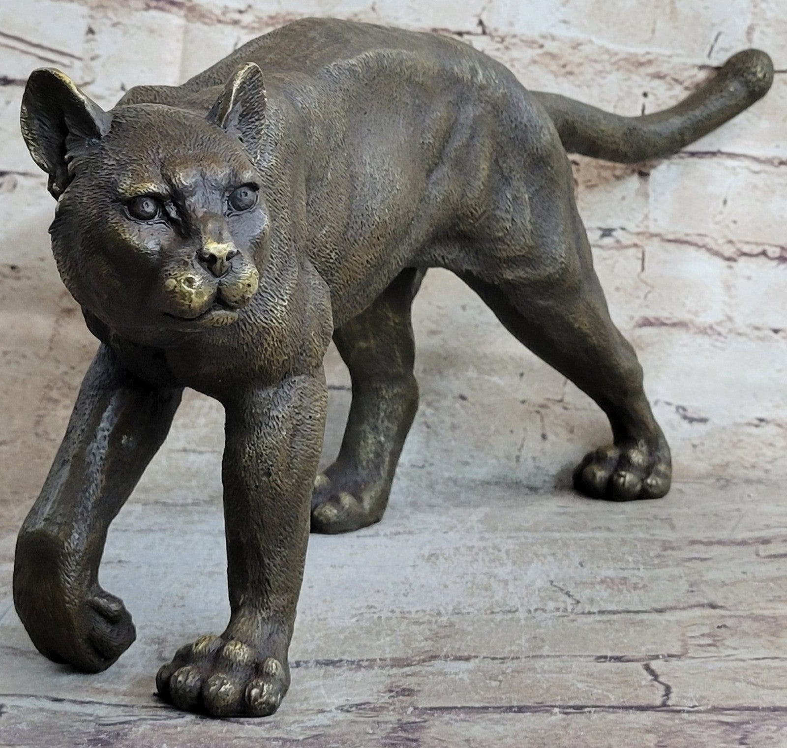 Bronze Leopard Statue Leopard Sculpture Animal Statue leopard
