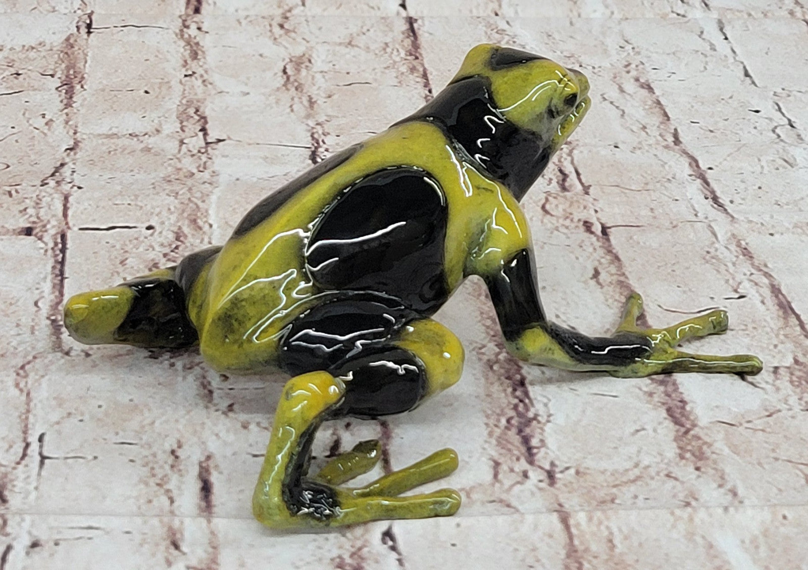 Genuine Bronze Frogman Sculpture: Handcrafted Artwork for Home Office