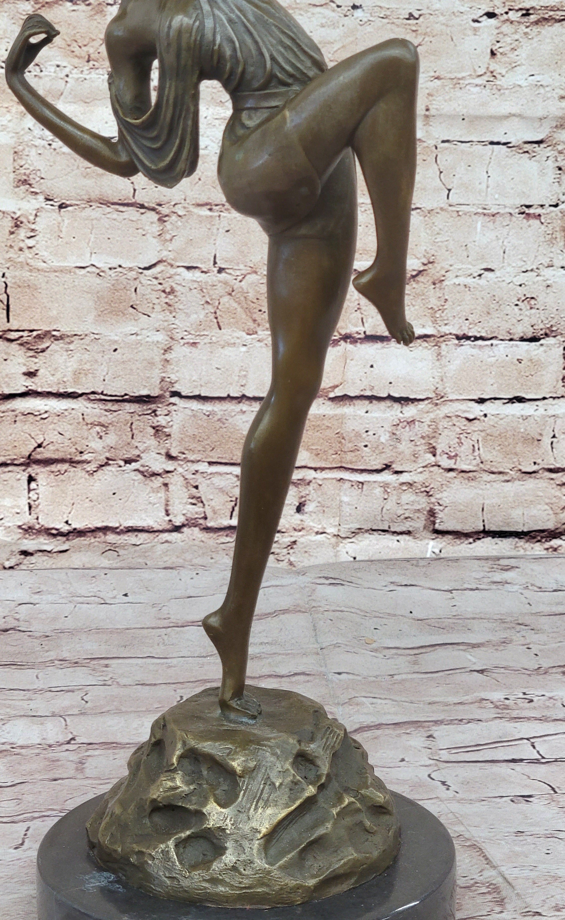 DIANNE HUNTER BY FAGUAYS BRONZE STATUE HOT CAST HOME DECOR FIGURINE SCULPTURE