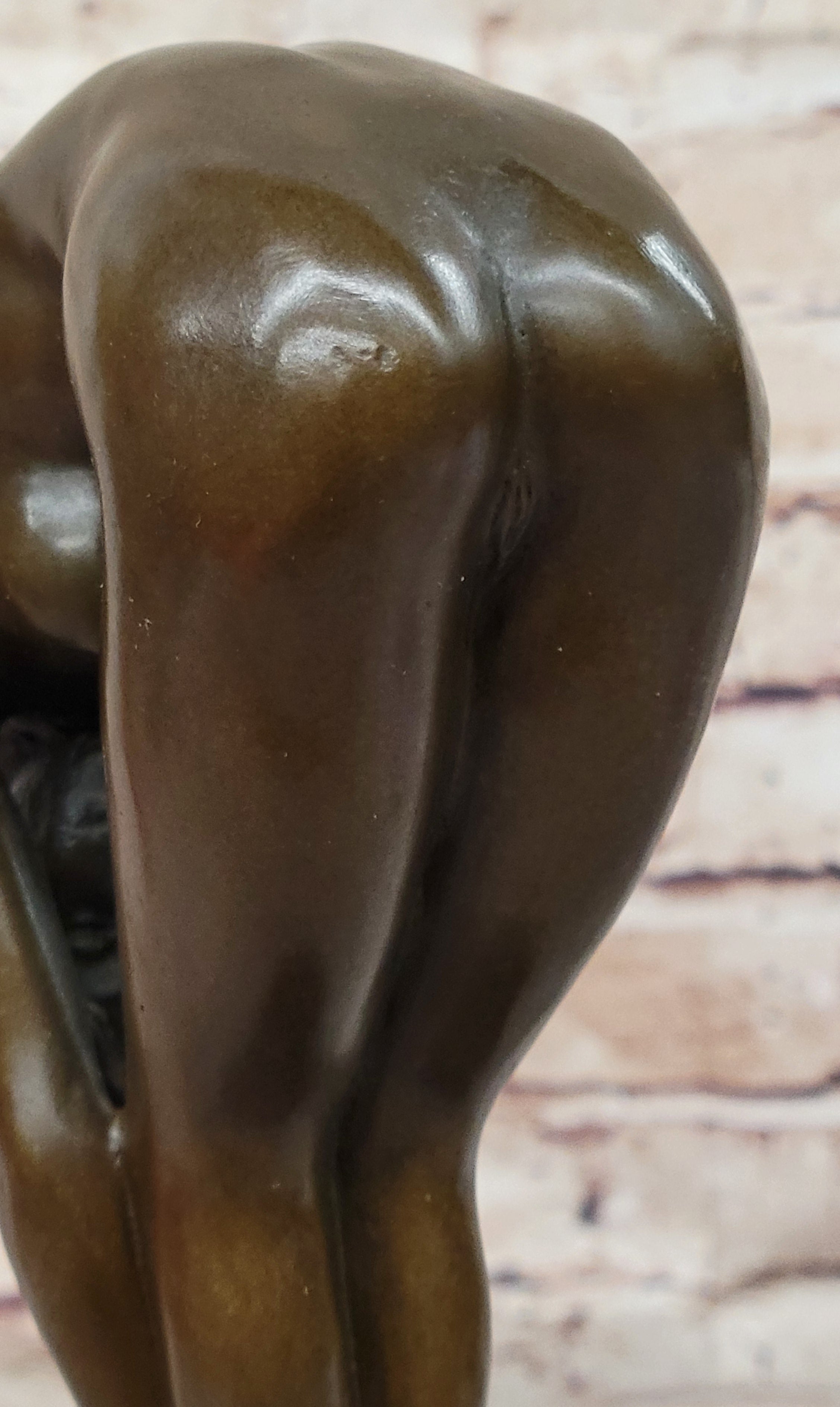 Handcrafted Sexy Nude Woman Bronze Sculpture Collectible Lost Wax Figurine Sale