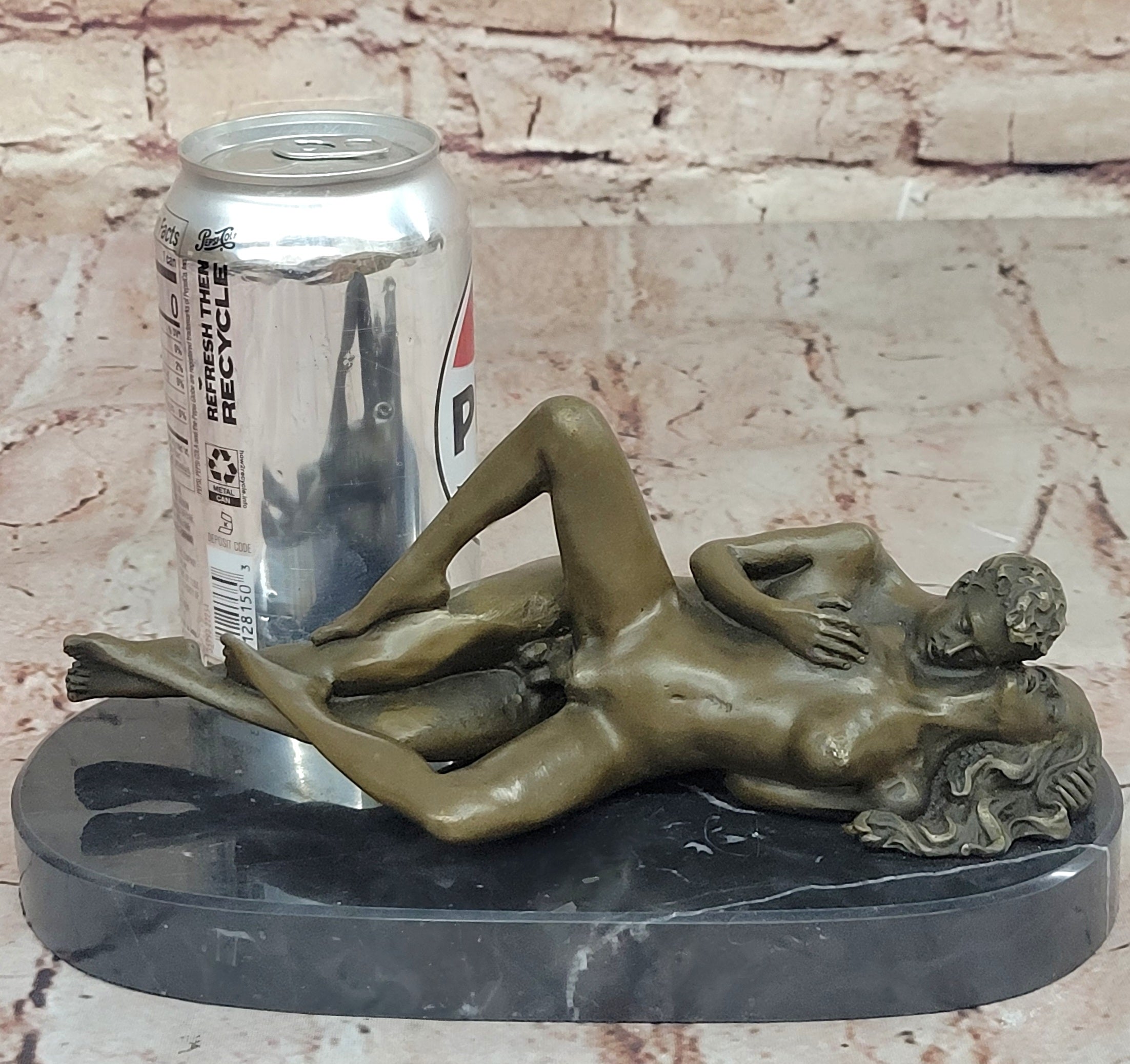 NEW Bronze Sculpture Nude Art Sex Statue,Female Sexual Erotic Quality Gift Decor