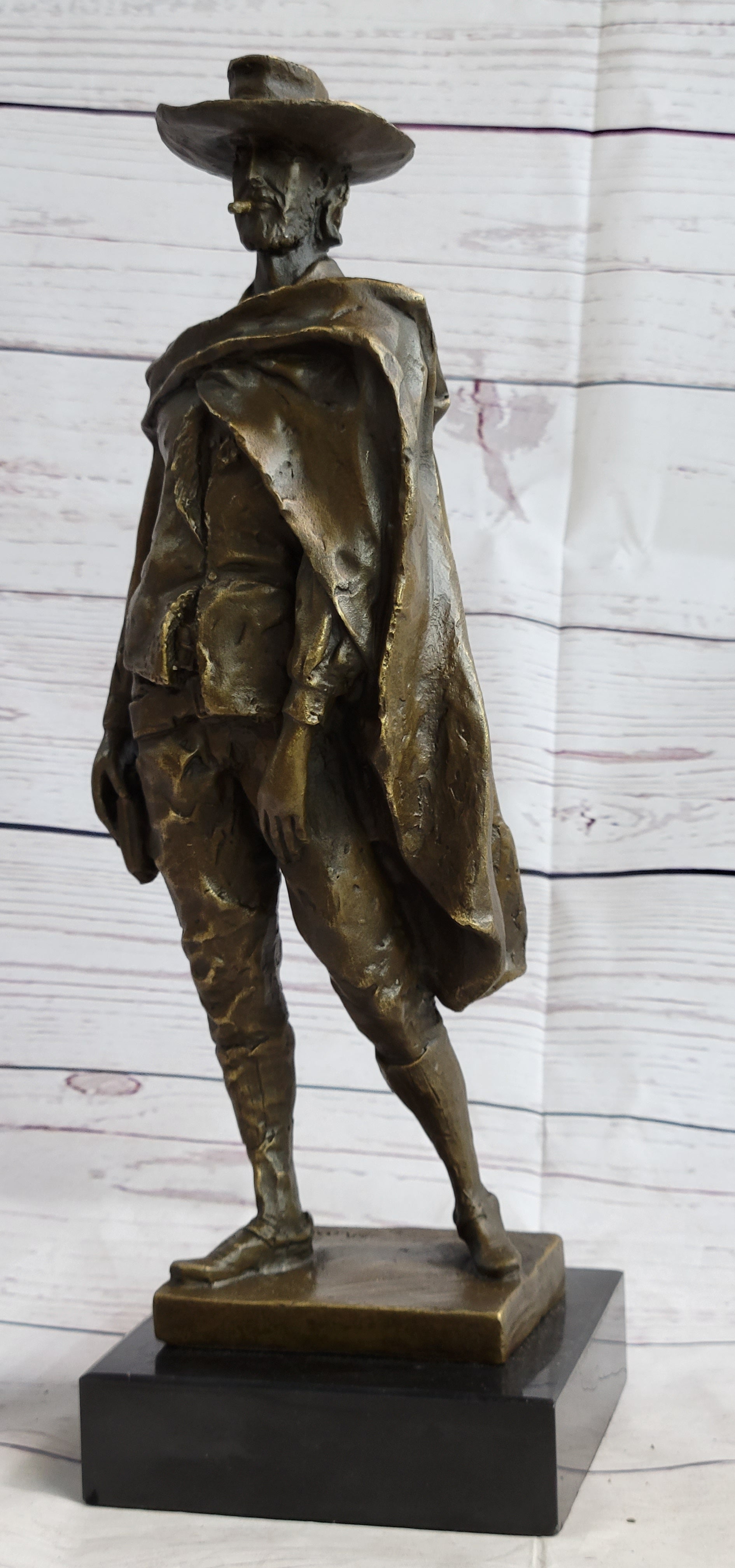 Dirty Harry Signed Original Collector Edition Bronze Sculpture Marble Base Figure