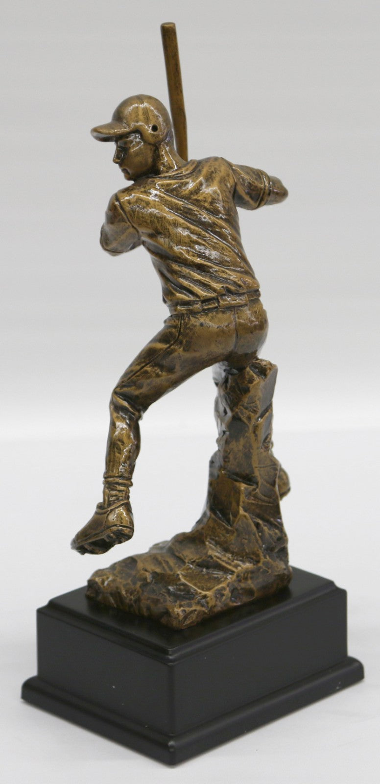 Bronze Sculpture Handcrafted Collectible Baseball Player by Milo Figurine Figure