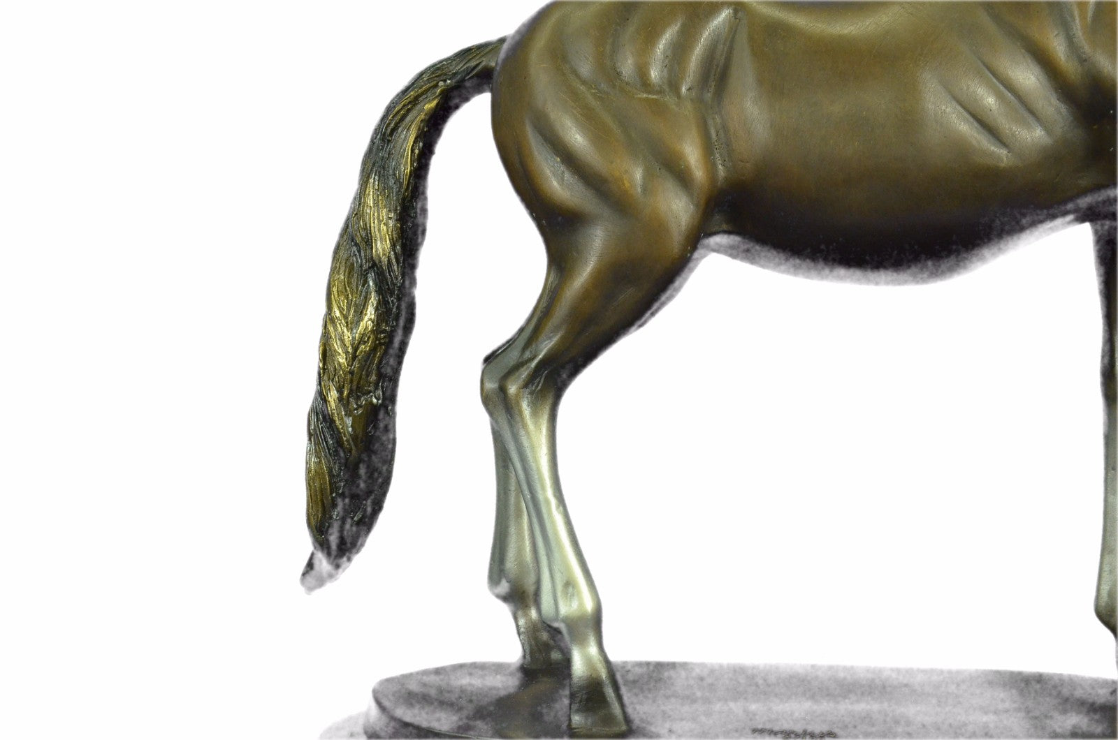 Gorgeous Modern Horse Hot Cast Motion Bronze Sculpture Statue Figurine Art Decor