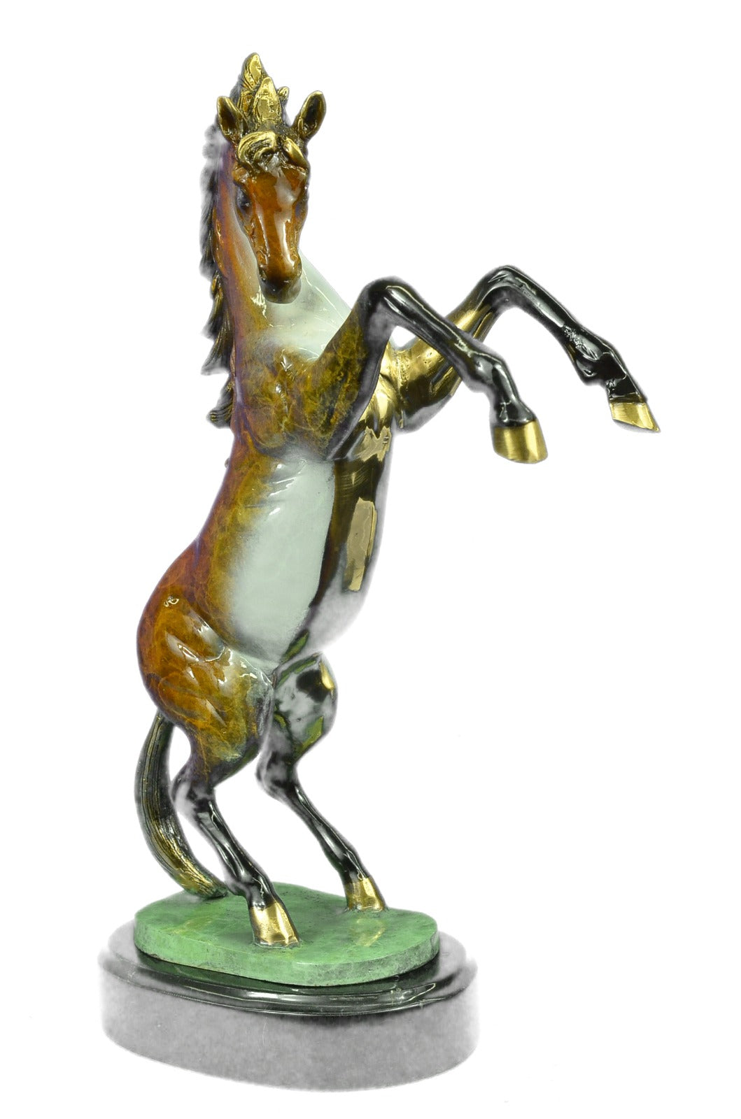 Bronze Sculpture Horses Large Marlye Horse Equestrian Figure Sculpture Art