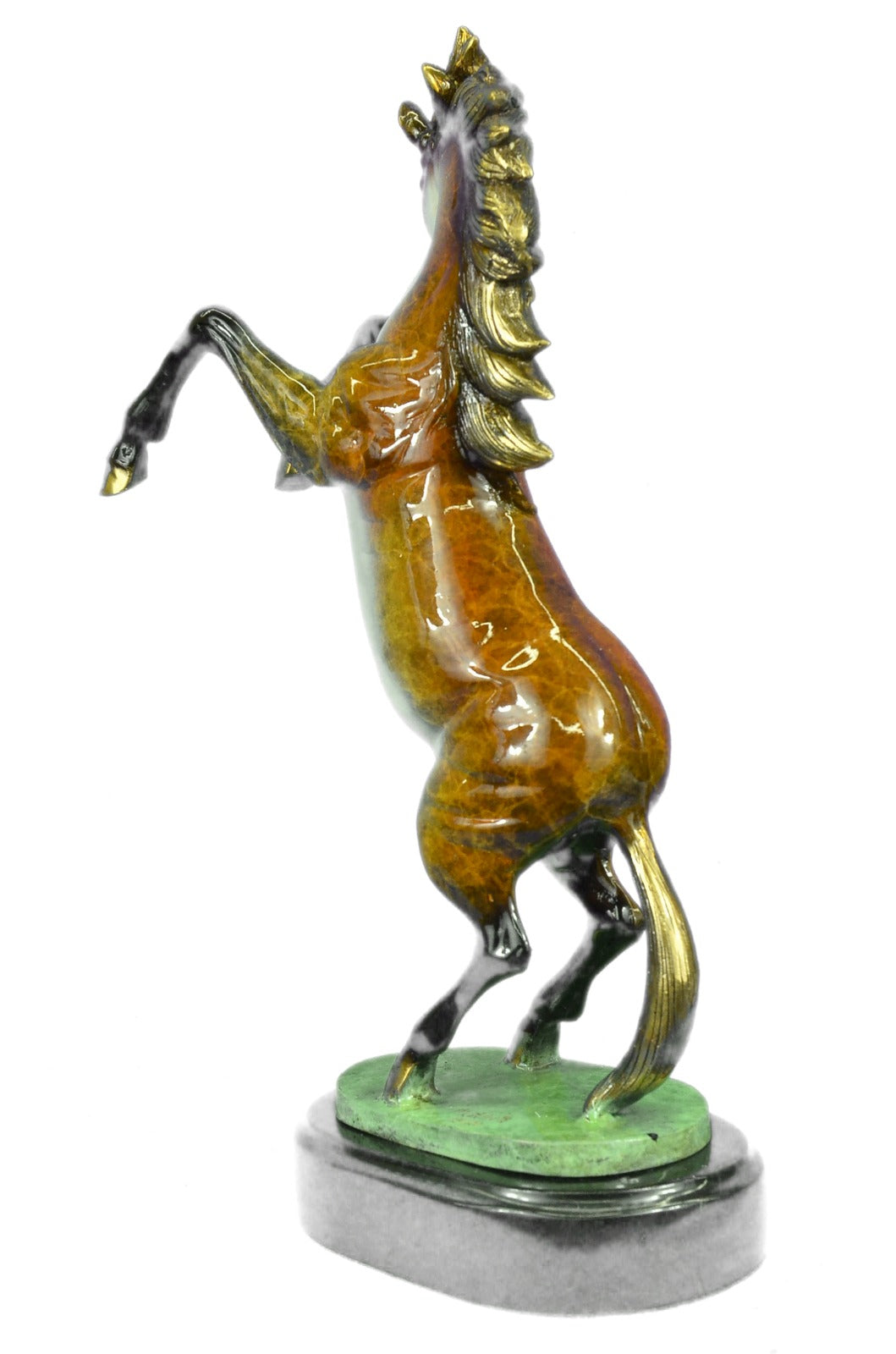 Bronze Sculpture Horses Large Marlye Horse Equestrian Figure Sculpture Art