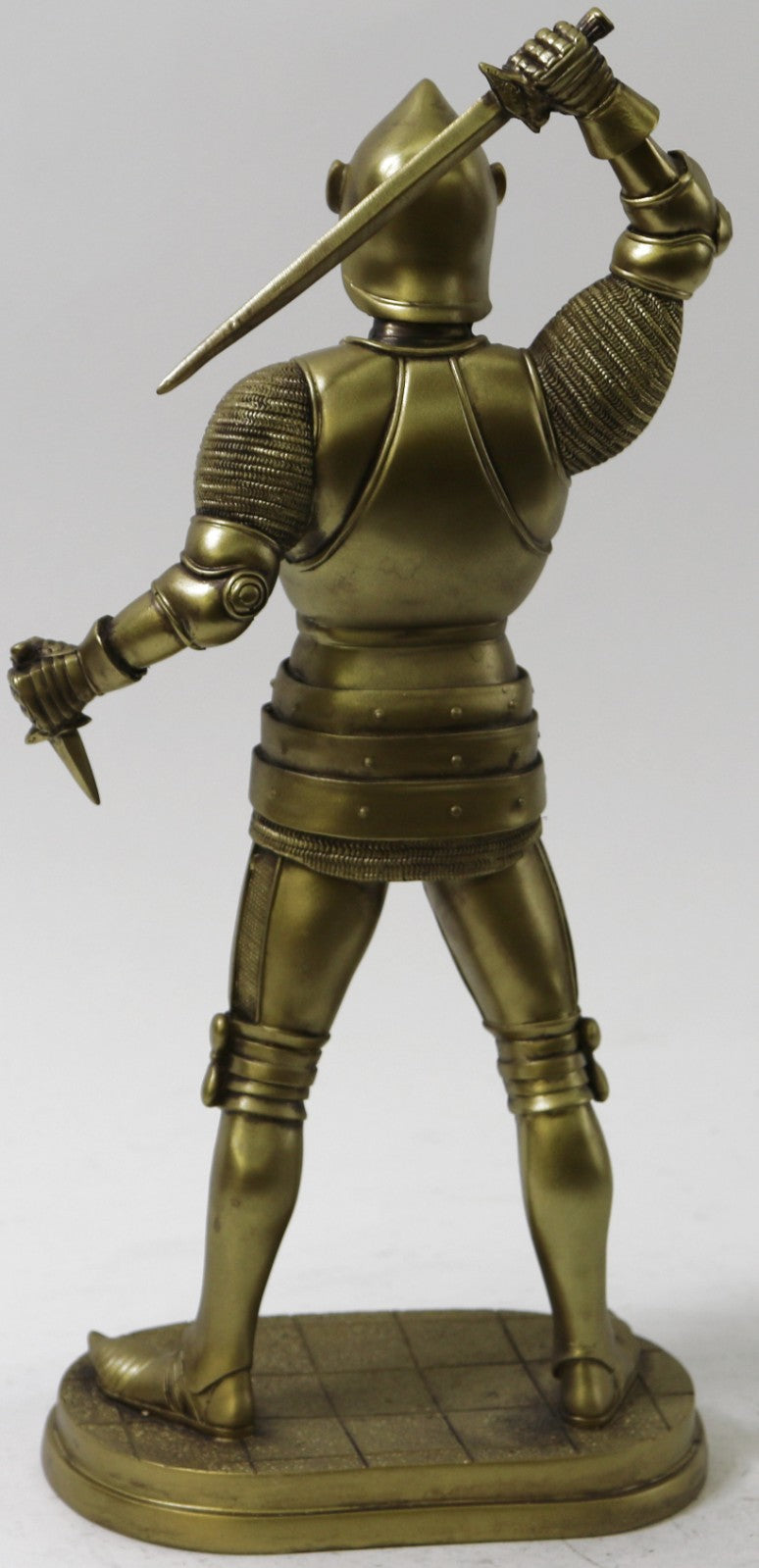 European Finery Knight Medieval Collectible Statue Figurine-H: 16" Tall Sculpture