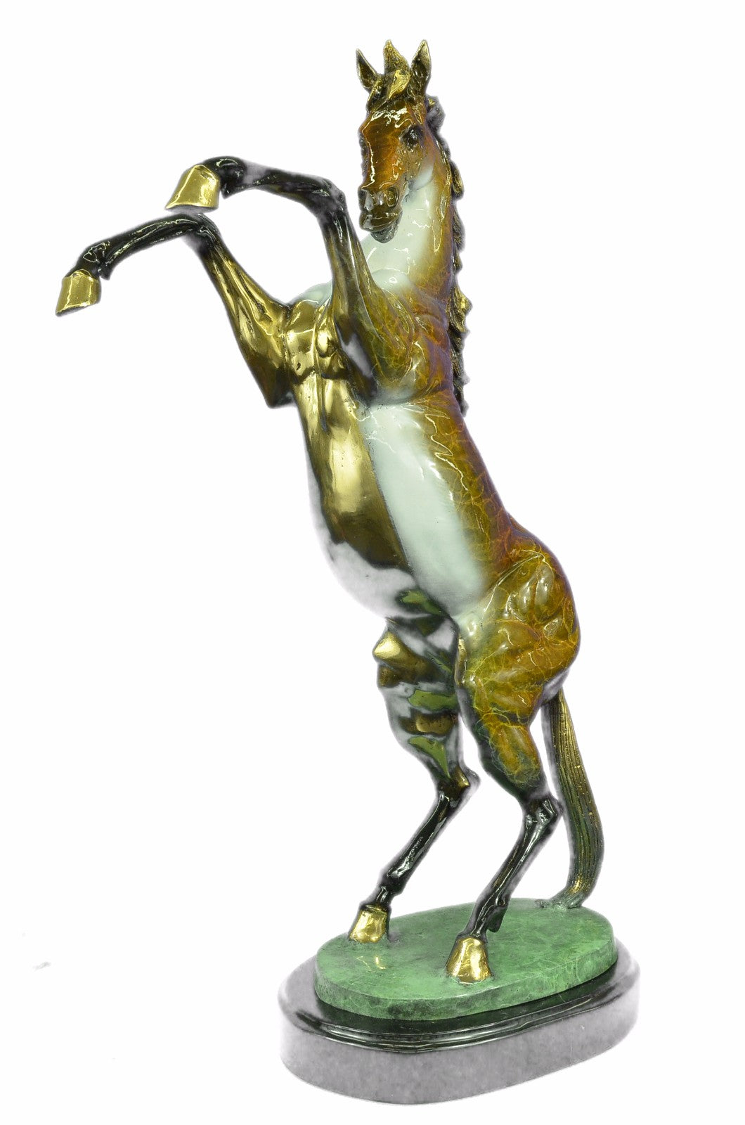 Limited Edition Numbered Original Marius HotCast Stallion Horse Bronze Sculpture