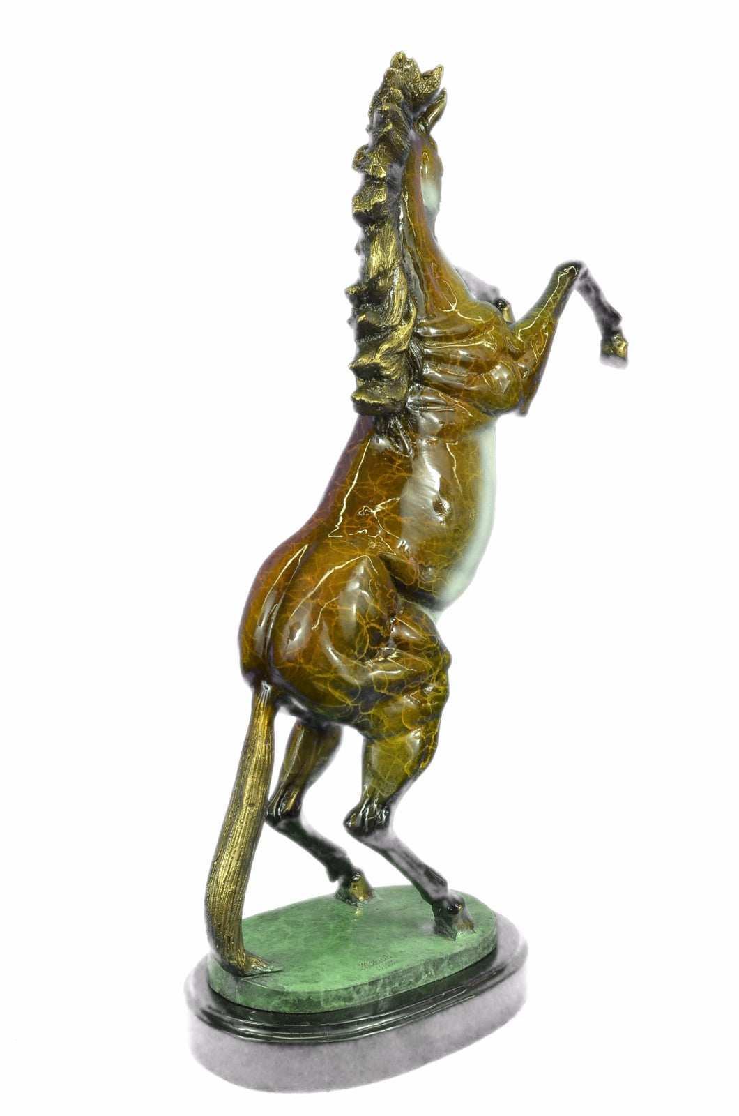 Limited Edition Numbered Original Marius HotCast Stallion Horse Bronze Sculpture