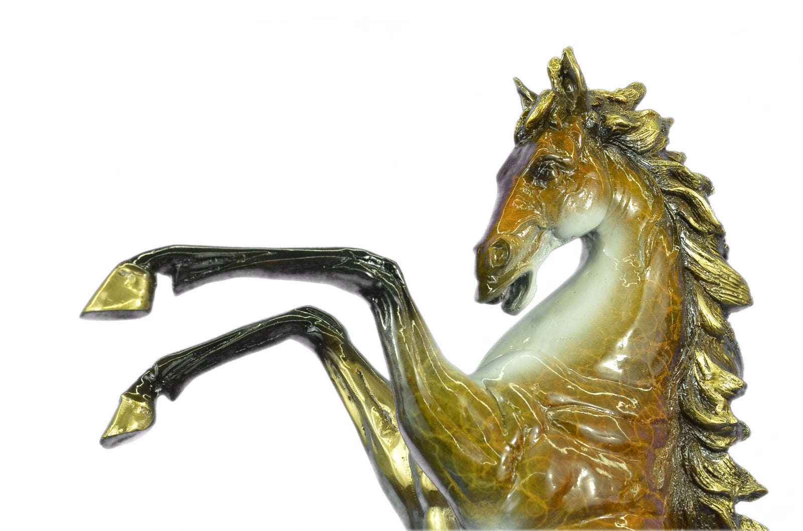 Limited Edition Numbered Original Marius HotCast Stallion Horse Bronze Sculpture