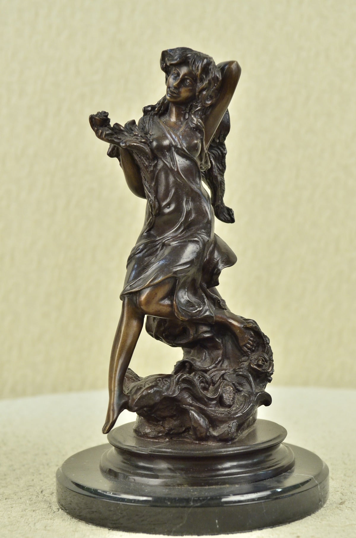 CLEARANCE SALE ASTROLOGY VIRGO BRONZE STATUE FIGURINE FIGURE SCULPTURE