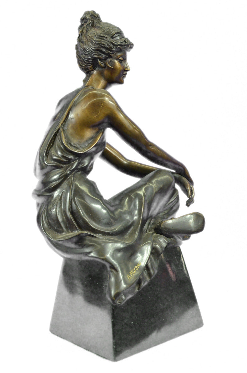 Handcrafted bronze sculpture SALE Woman Moreau By Lady Seductive