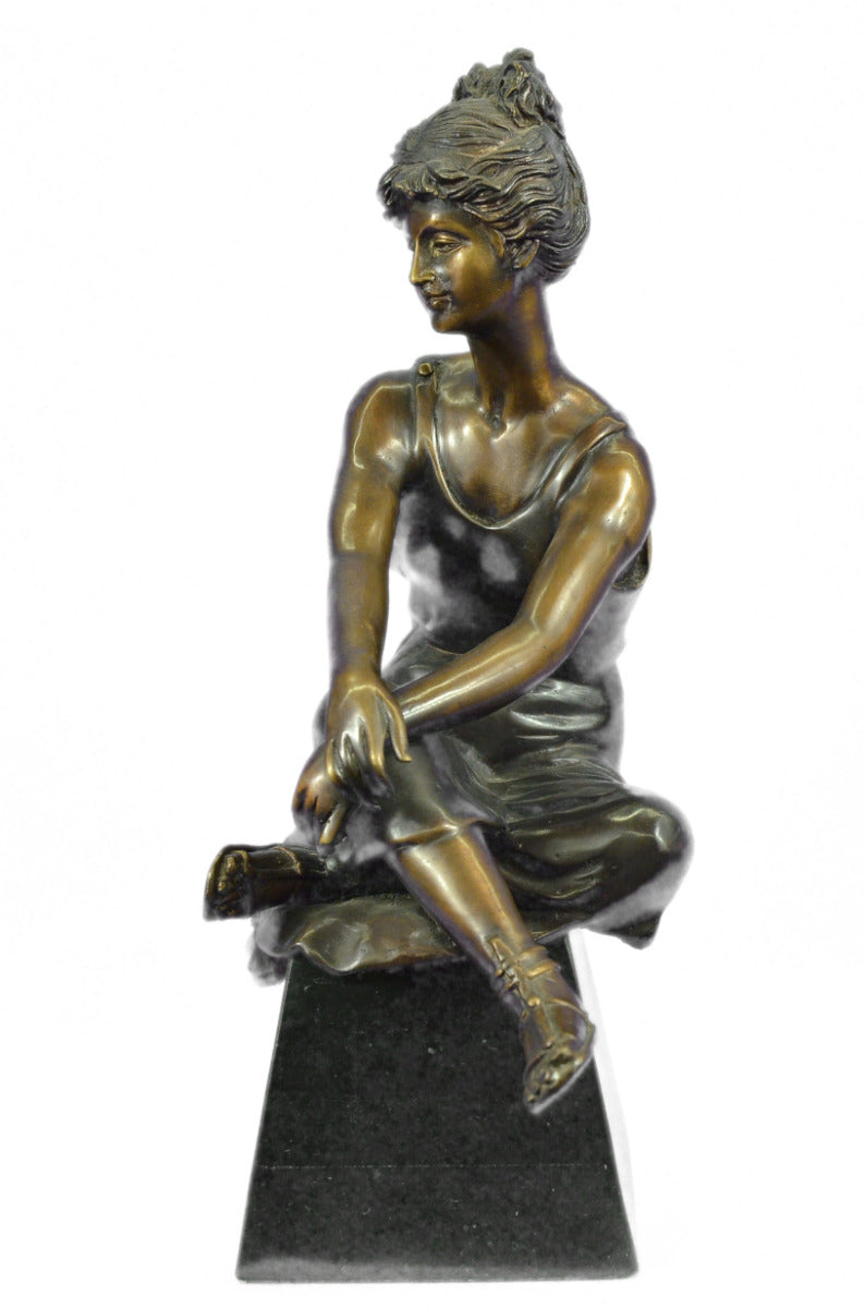 Handcrafted bronze sculpture SALE Woman Moreau By Lady Seductive