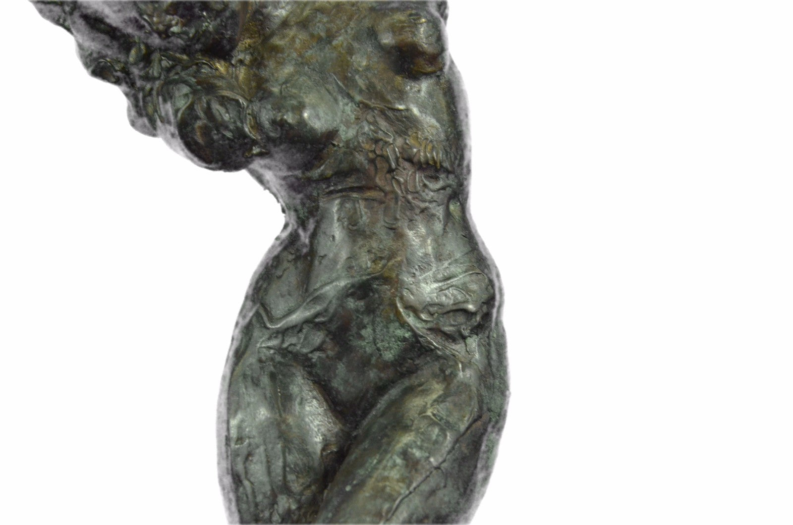 Rodin Hot Cast Nude Girl Torso Classic Bronze Sculpture Artwork Figurine Sale