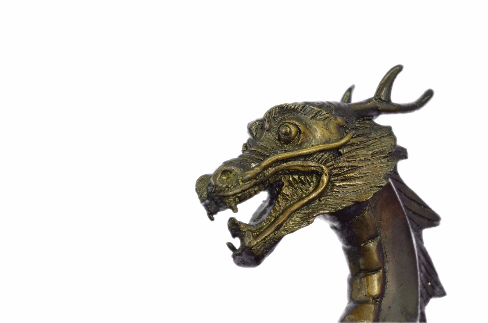 Collector Edition Numbered Furious Dragon Bronze Classic Artwork Sculpture Sale