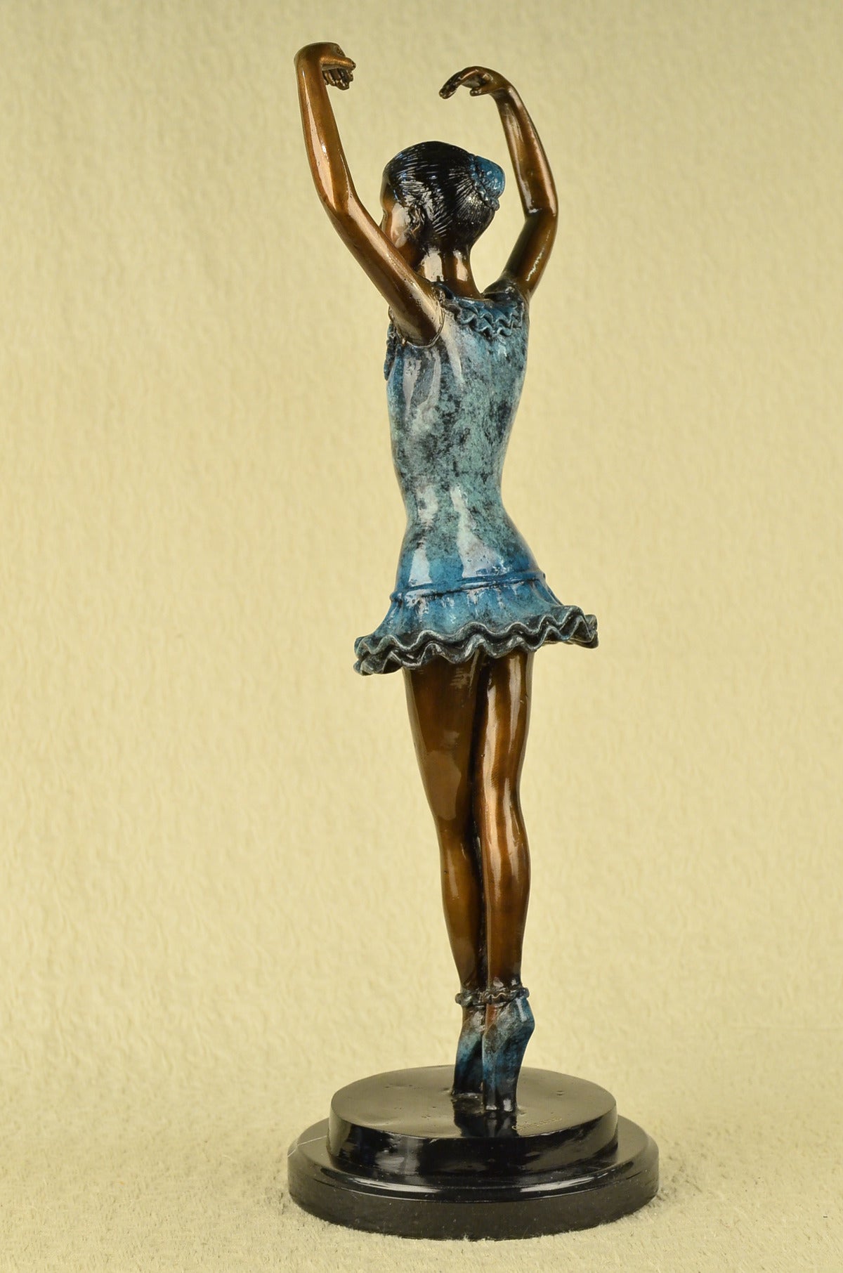 Handcrafted bronze sculpture SALE Danc Posing Standing Figural Ballerina Metal