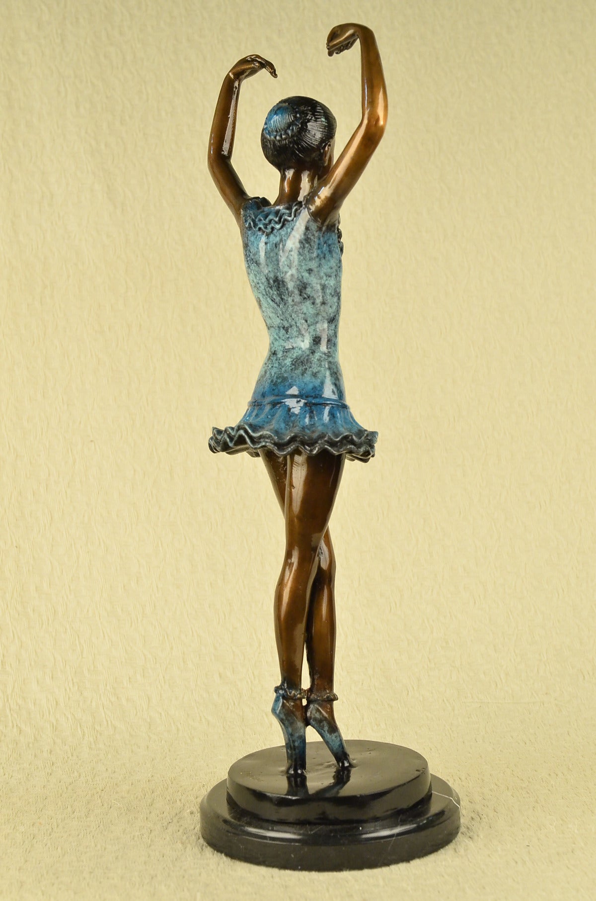 Handcrafted bronze sculpture SALE Danc Posing Standing Figural Ballerina Metal