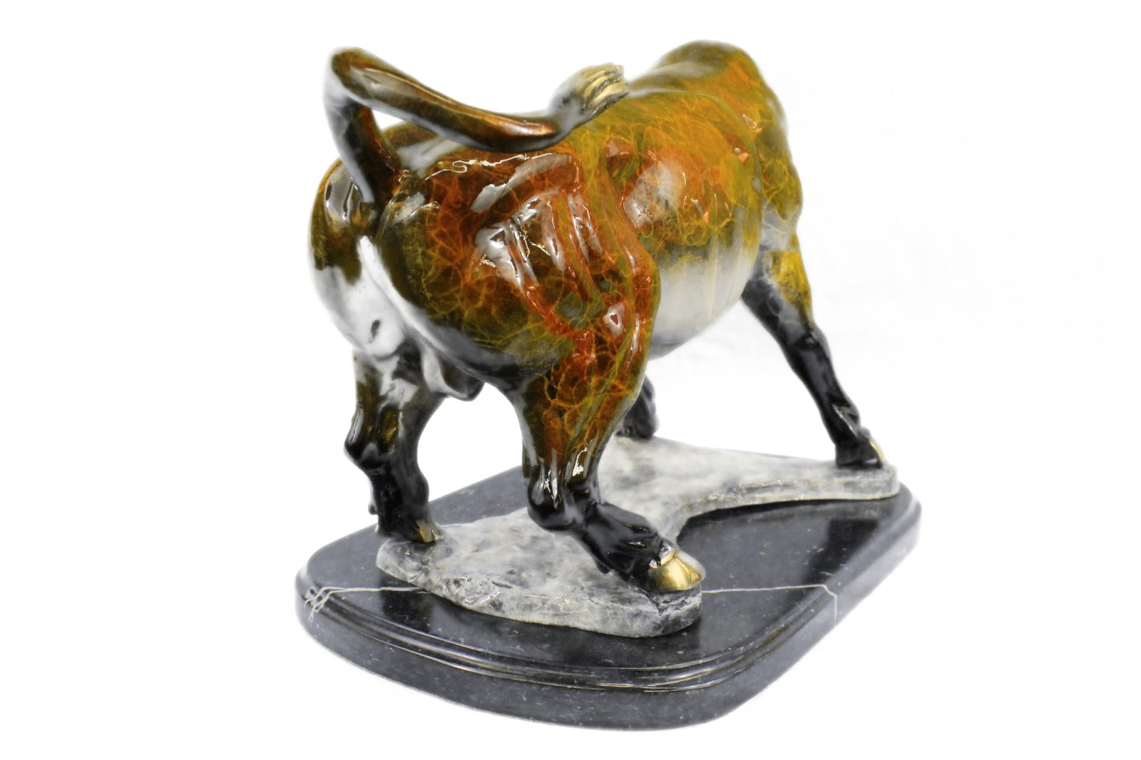 Hot Cast Limited Edition Stock Market Bull Bronze Sculpture Figurine Decor Gift