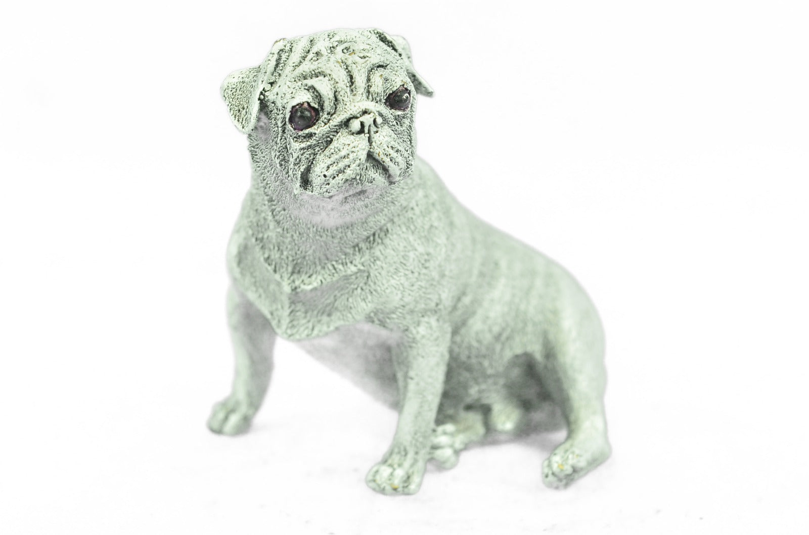 Classic Pug Bronze Sculpture Artwork Good Quality Figurine Handcrafted Statue NR