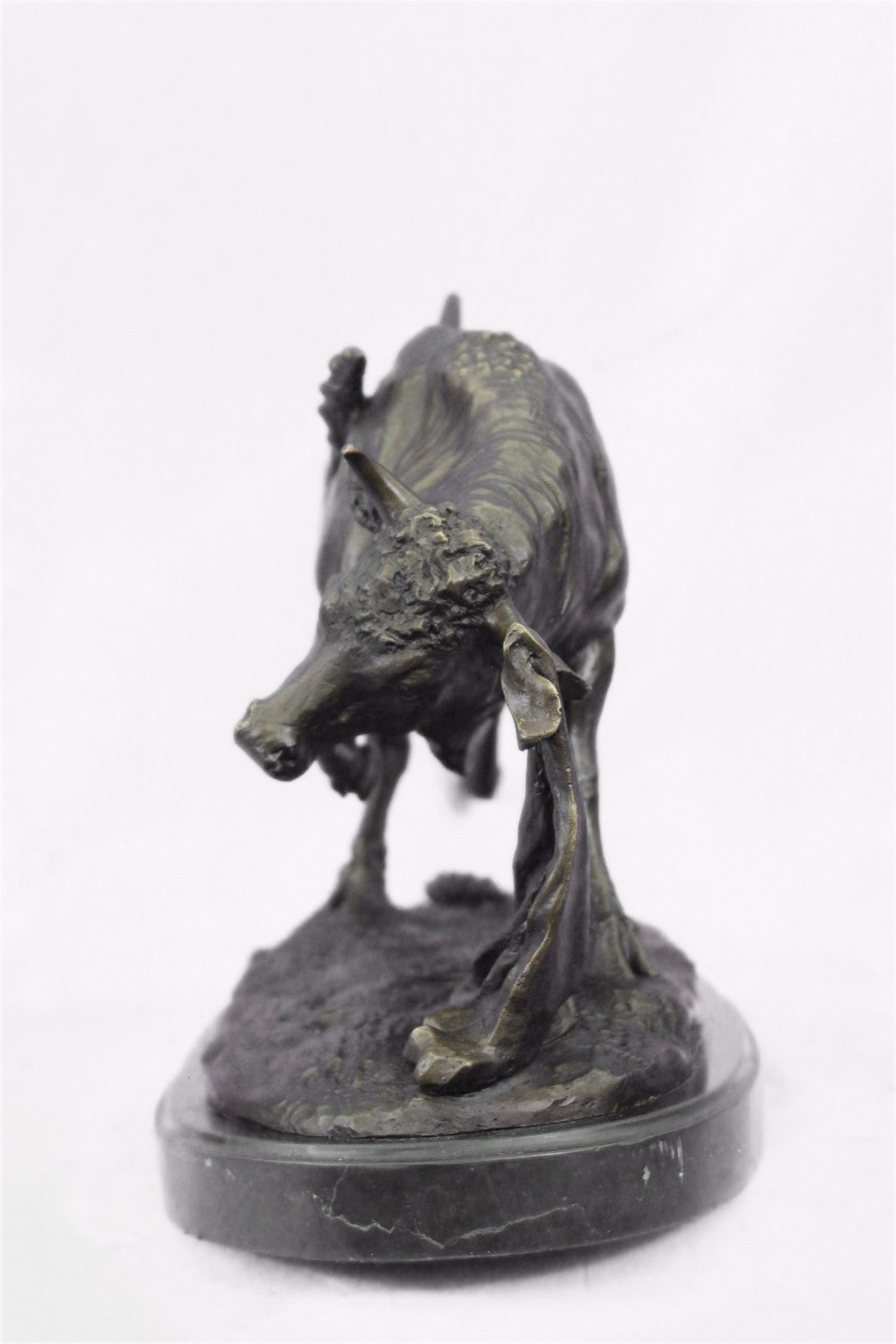 Bronze Sculpture Huge Stock Market Bull Fighting Home Office Decoration Sale