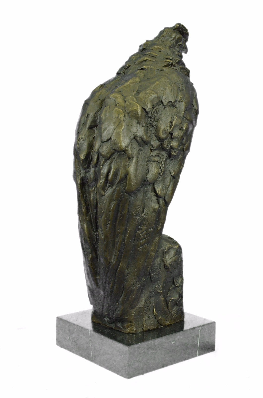 Art Deco Huge Eagle Falcon Dubai Collectible Bronze Sculpture Statue Statuette