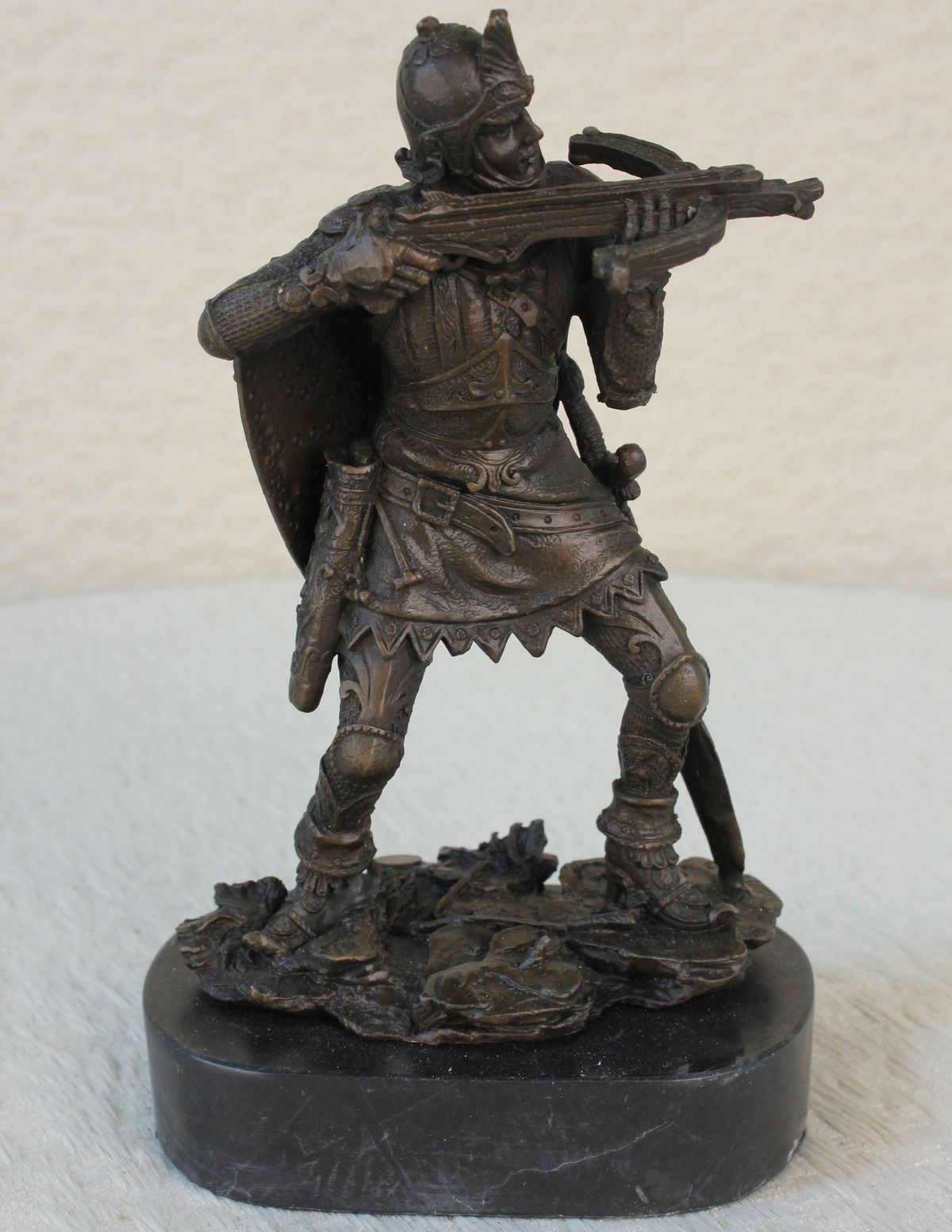 Sale Kamiko Handcrafted Original Bronze Figurine Sculpture By Warrior Japanese