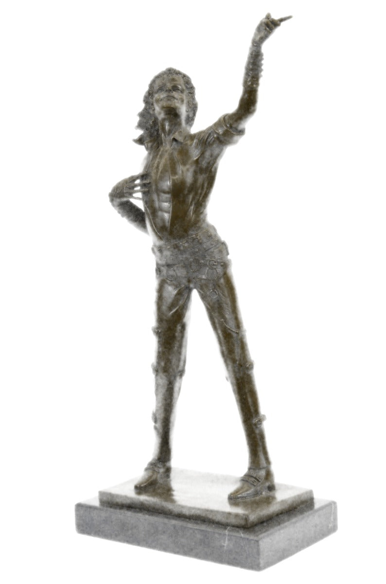 Michael Jackson Popular Bronze Statue Bronze Sculpture Pop Culture Home Deco