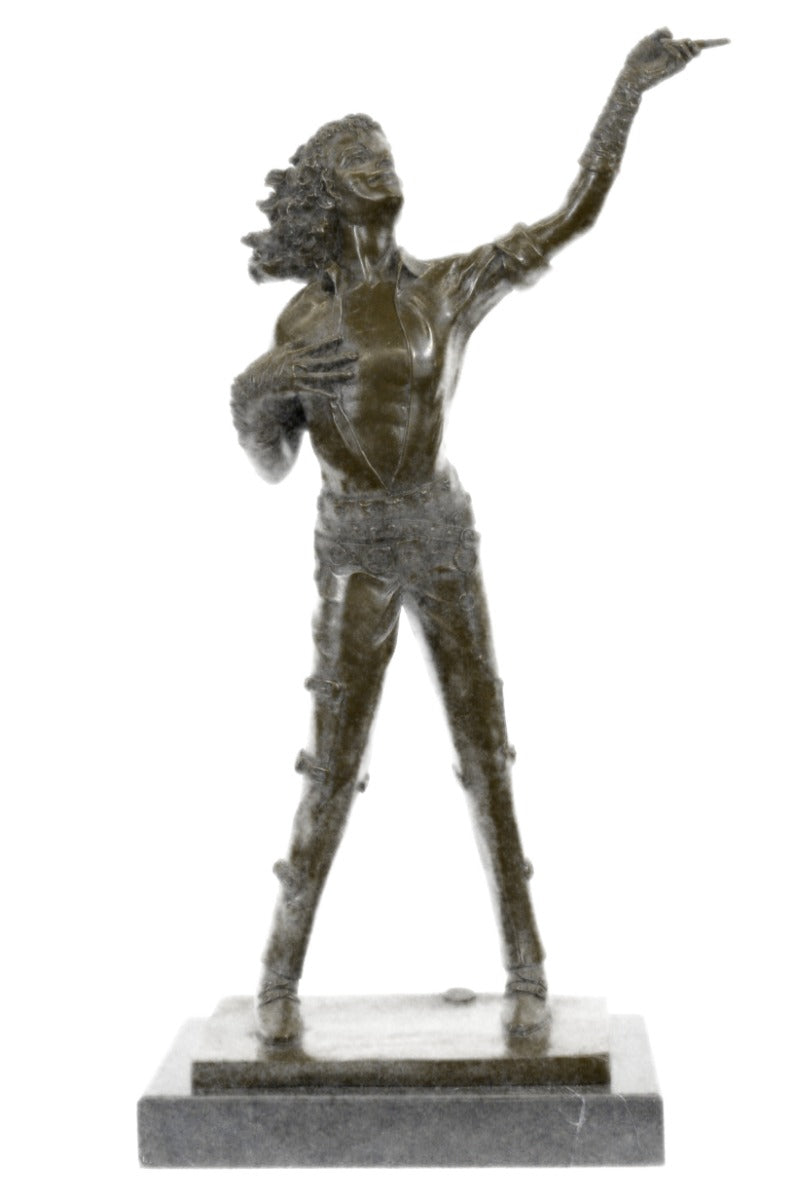 Michael Jackson Popular Bronze Statue Bronze Sculpture Pop Culture Home Deco