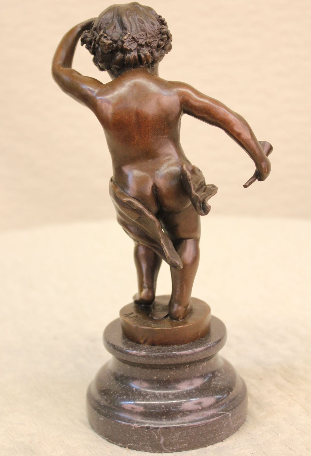 Western Bronze Marble Naked Roman Boy Child Statue Sculpture Figure Hotcast