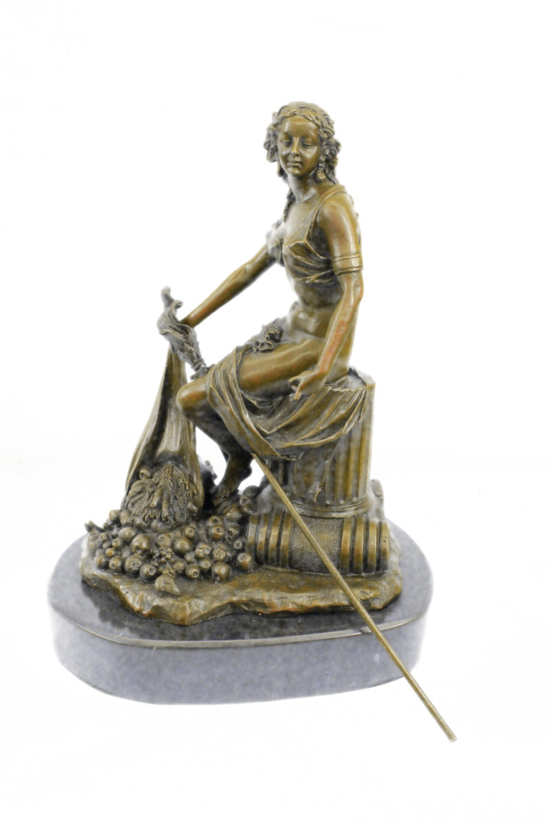 Handcrafted bronze sculpture SALE Nouveau Art Mythology Roman-Greek Ancient