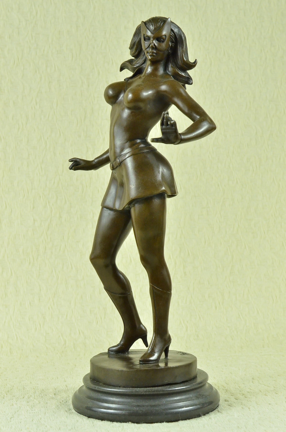 Signed Original Marvel Girl Comics Books Rachel Ray Bronze Sculpture Statue