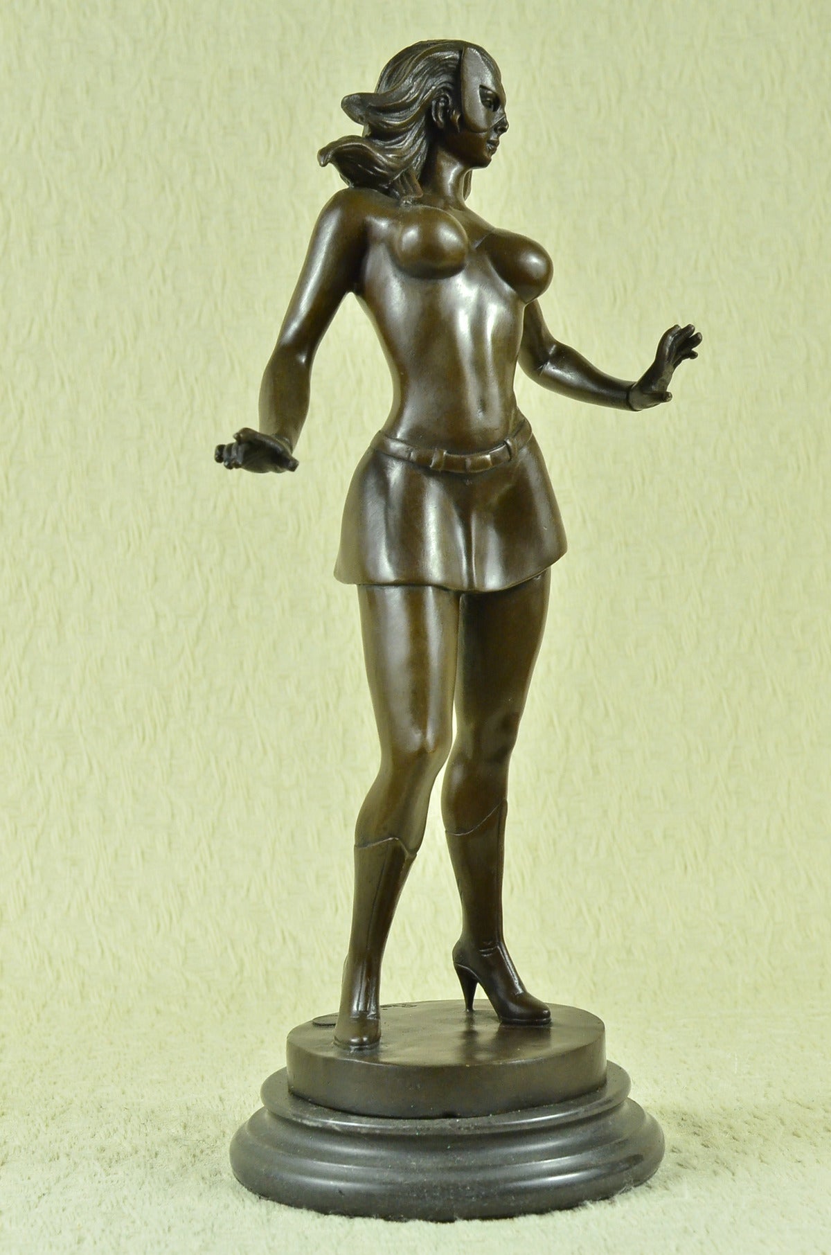 Signed Original Marvel Girl Comics Books Rachel Ray Bronze Sculpture Statue