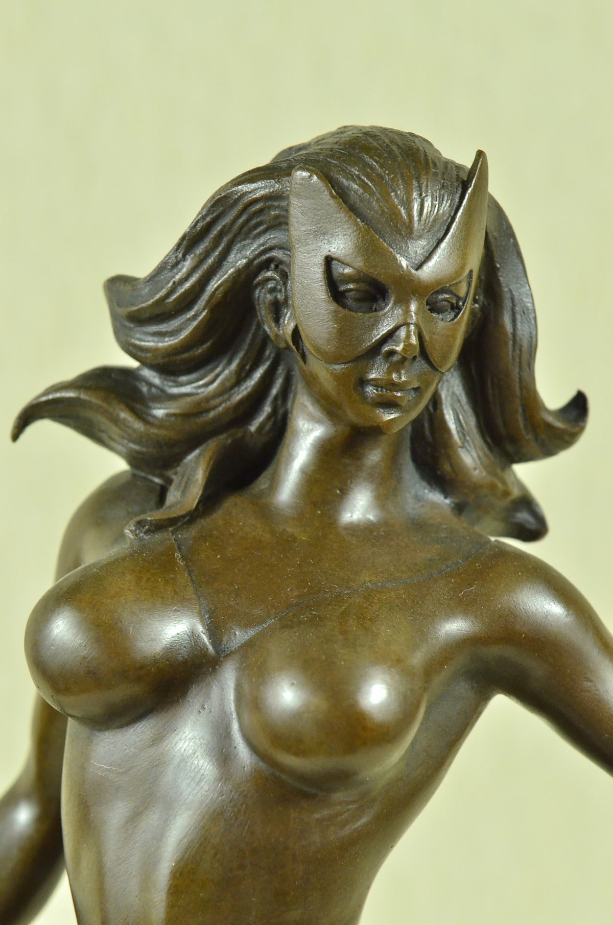 Signed Original Marvel Girl Comics Books Rachel Ray Bronze Sculpture Statue