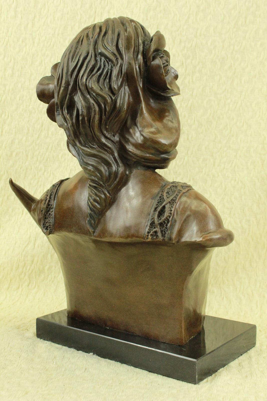 Handcrafted bronze sculpture SALE Base Marble Bust Female Real Quality Museum