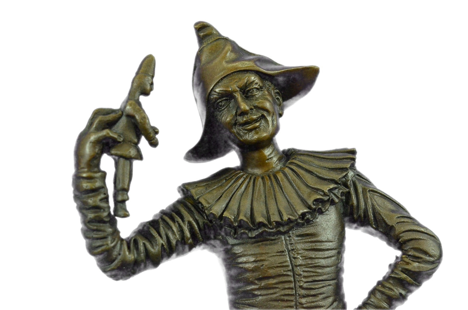 Bronze Gueyton Reproduction Sculpture Walk of the Jester Statue Marble Figurine