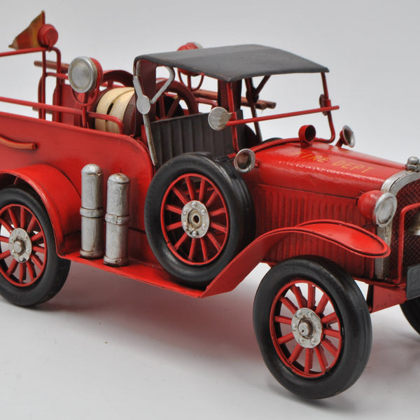 Jayland Replica Antique Fire Truck 1928 Tin Toy So Prairie Dept Decoration