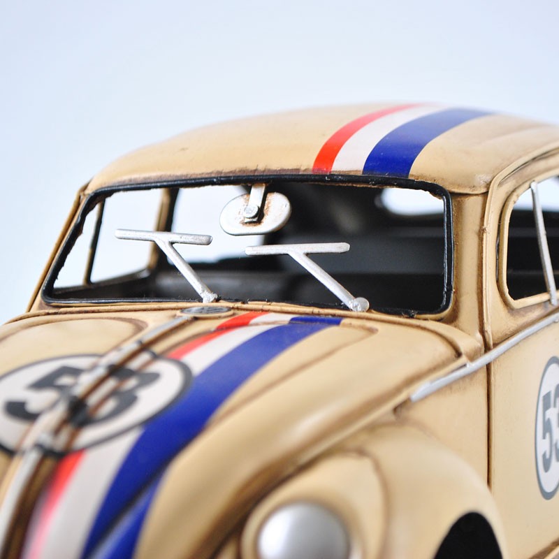 Hot Wheels Elite Herbie Goes To Monte Carlo #53 VW Volkswagen Beetle 1:8 Sale