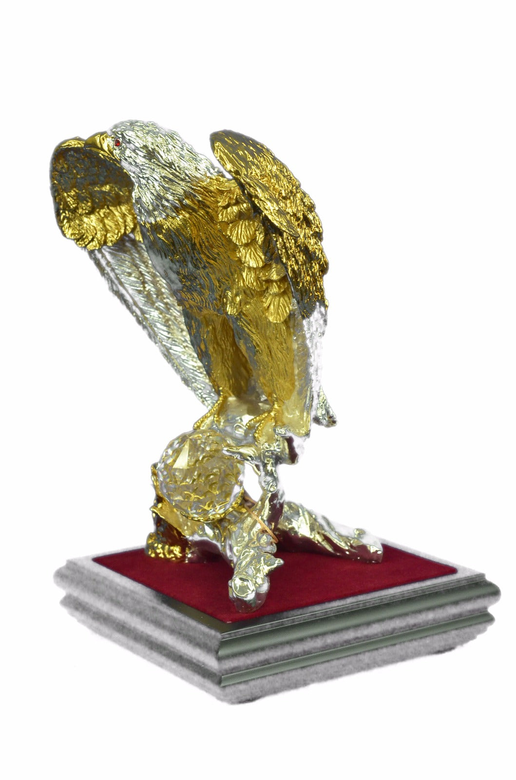 Golden statue Collector Edition Handcrafted Masterpiece 24K Gold Bronze