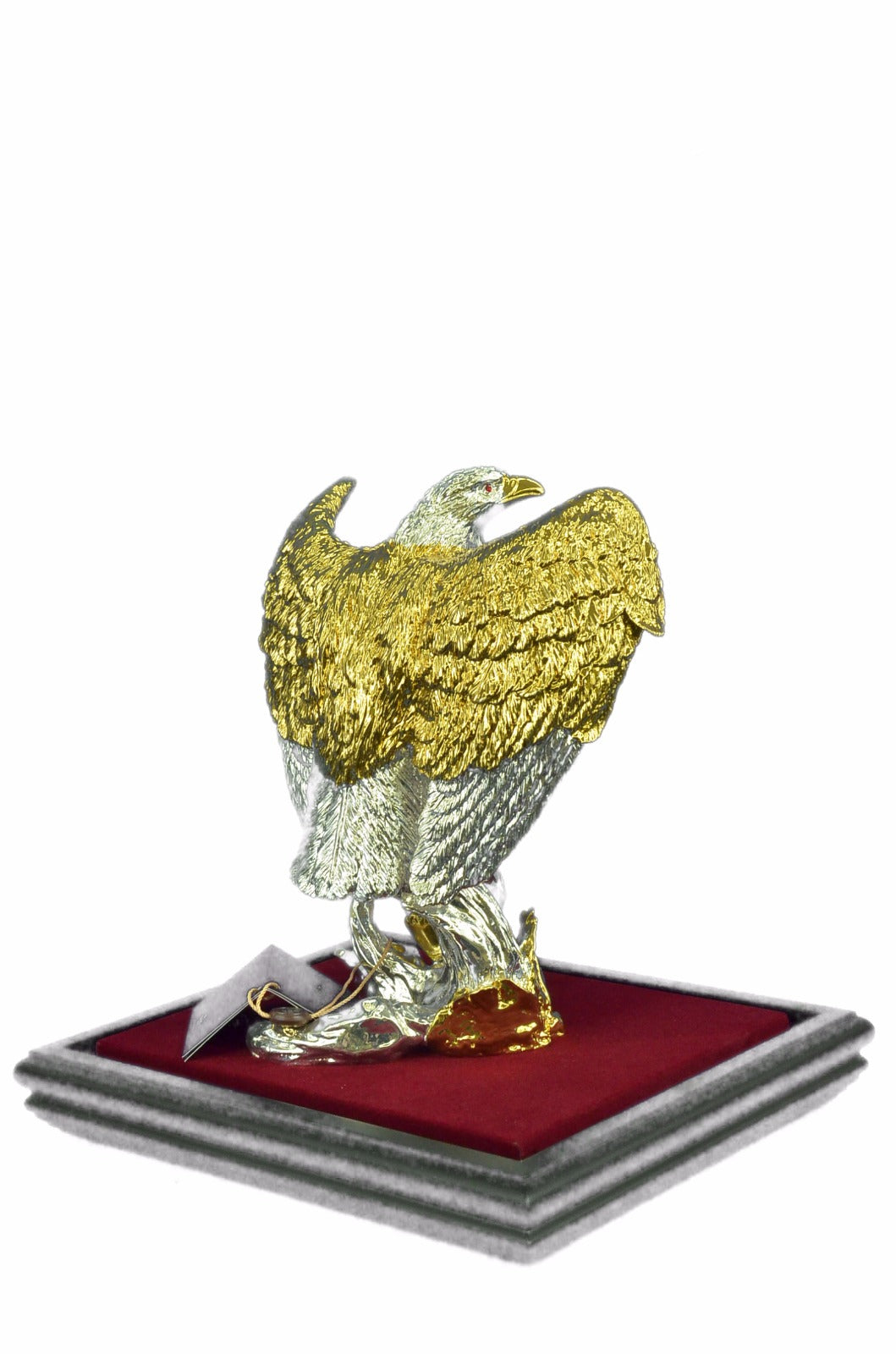 Statue Sculpture Eagle Bird Wildlife Art Deco Style Gift Nouveau Style Bronze 24