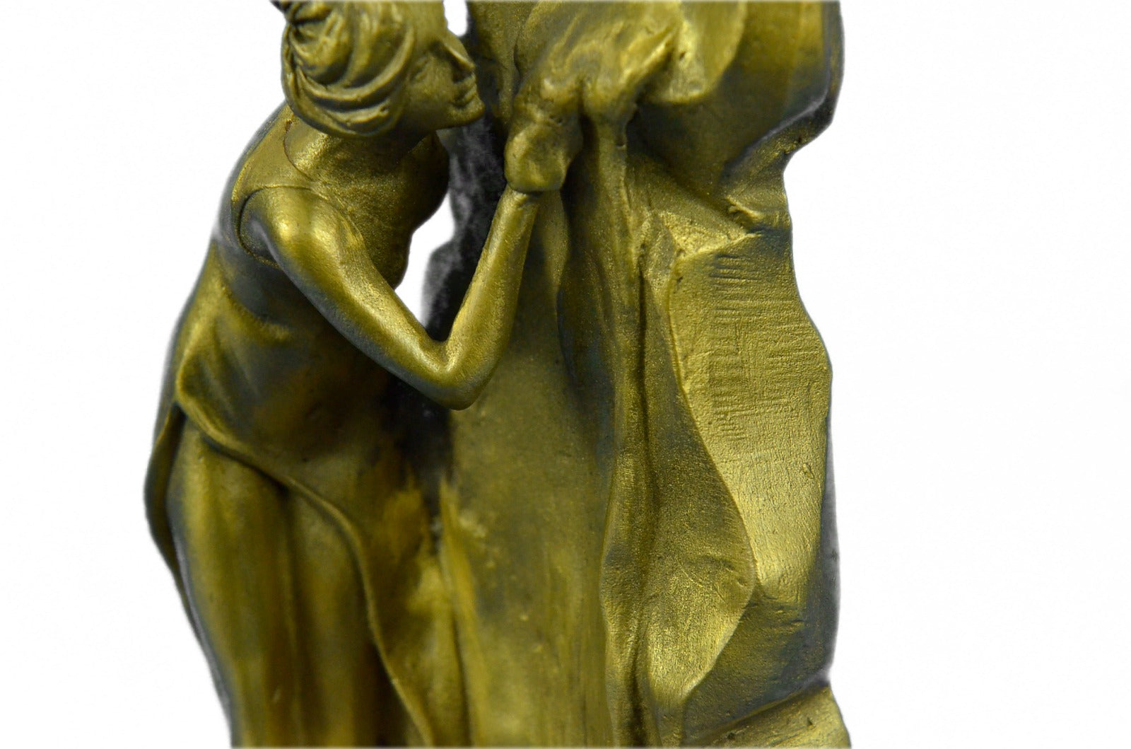 Handcrafted bronze sculpture SALE Nou Art Girl Sexy Polished Cast High Quality