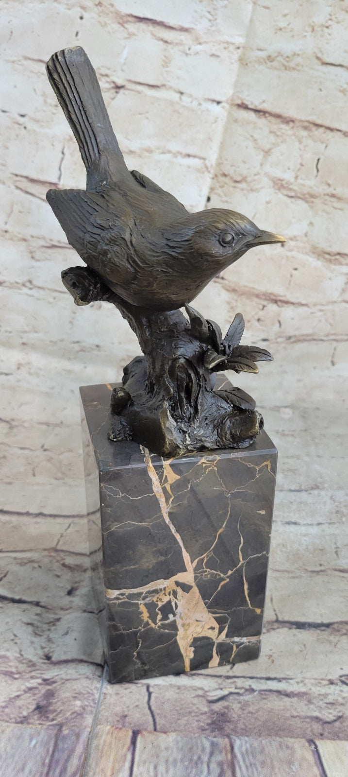 Bronze Sculpture Hand Made Pigeon Bird Bronze Masterpiece Classic Artwork