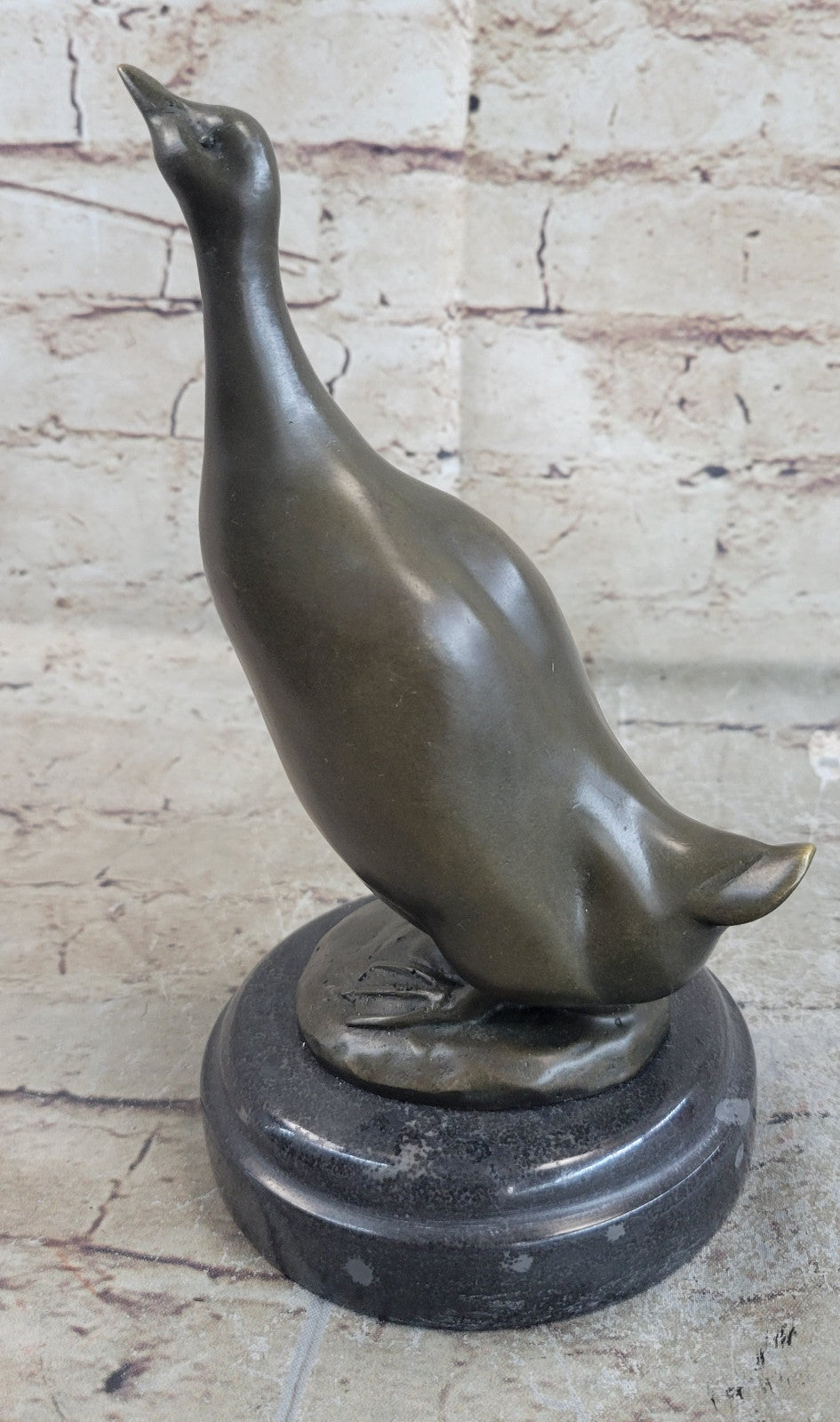 Art Deco Lost Wax Method Duck Vienna Bronze Artwork Sculpture Statue Hot Cast NR