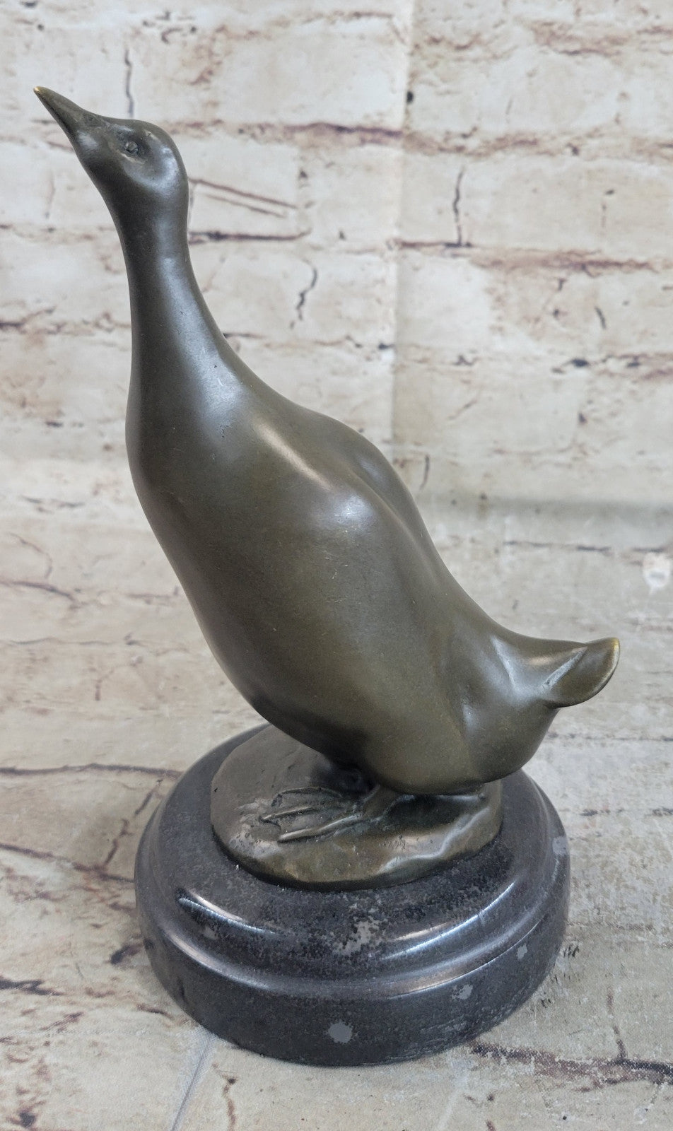 Art Deco Lost Wax Method Duck Vienna Bronze Artwork Sculpture Statue Hot Cast NR