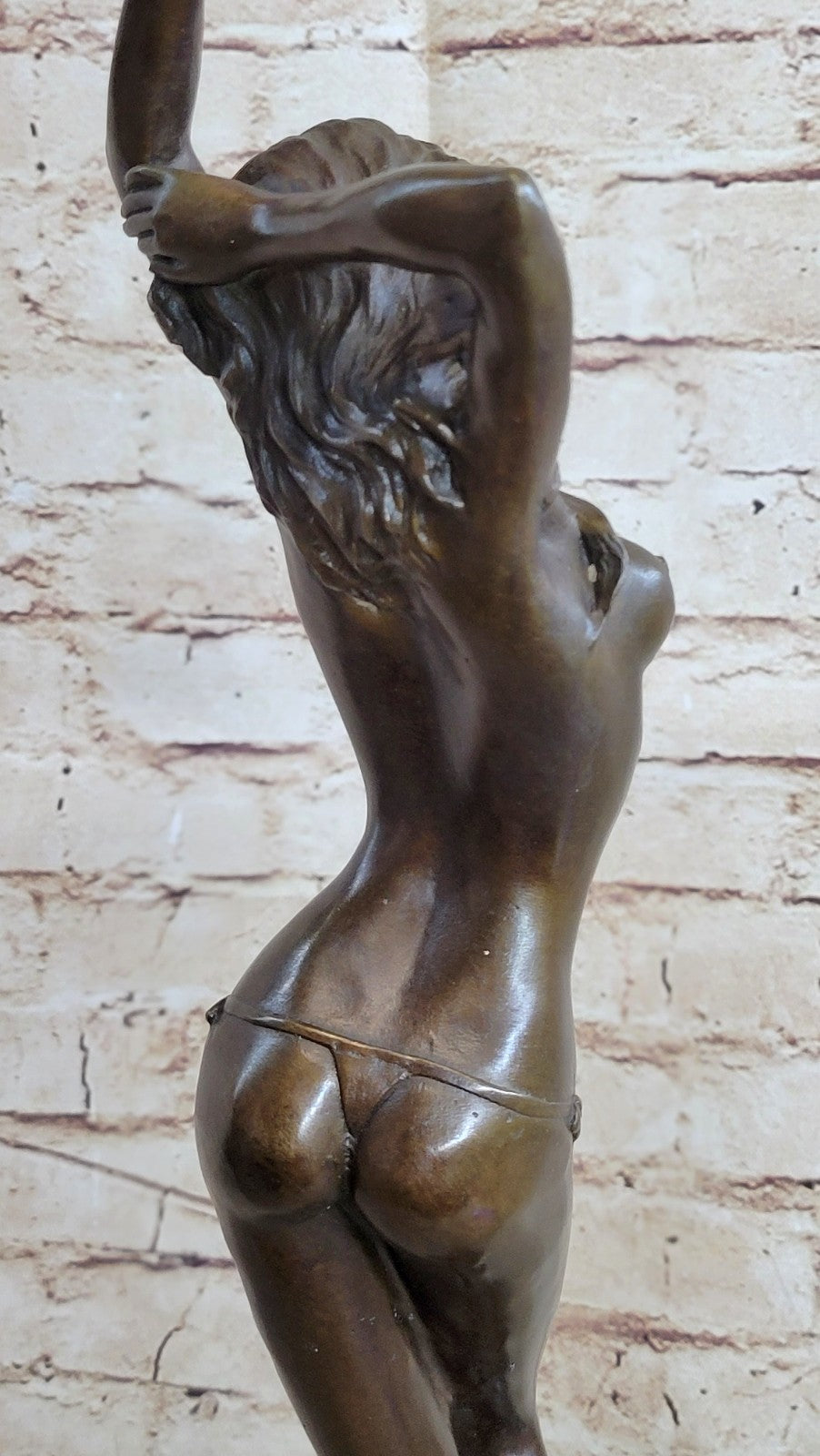 Handcrafted bronze sculpture SALE Nude Deco Art Vitaleh Qualityaldo High Signed