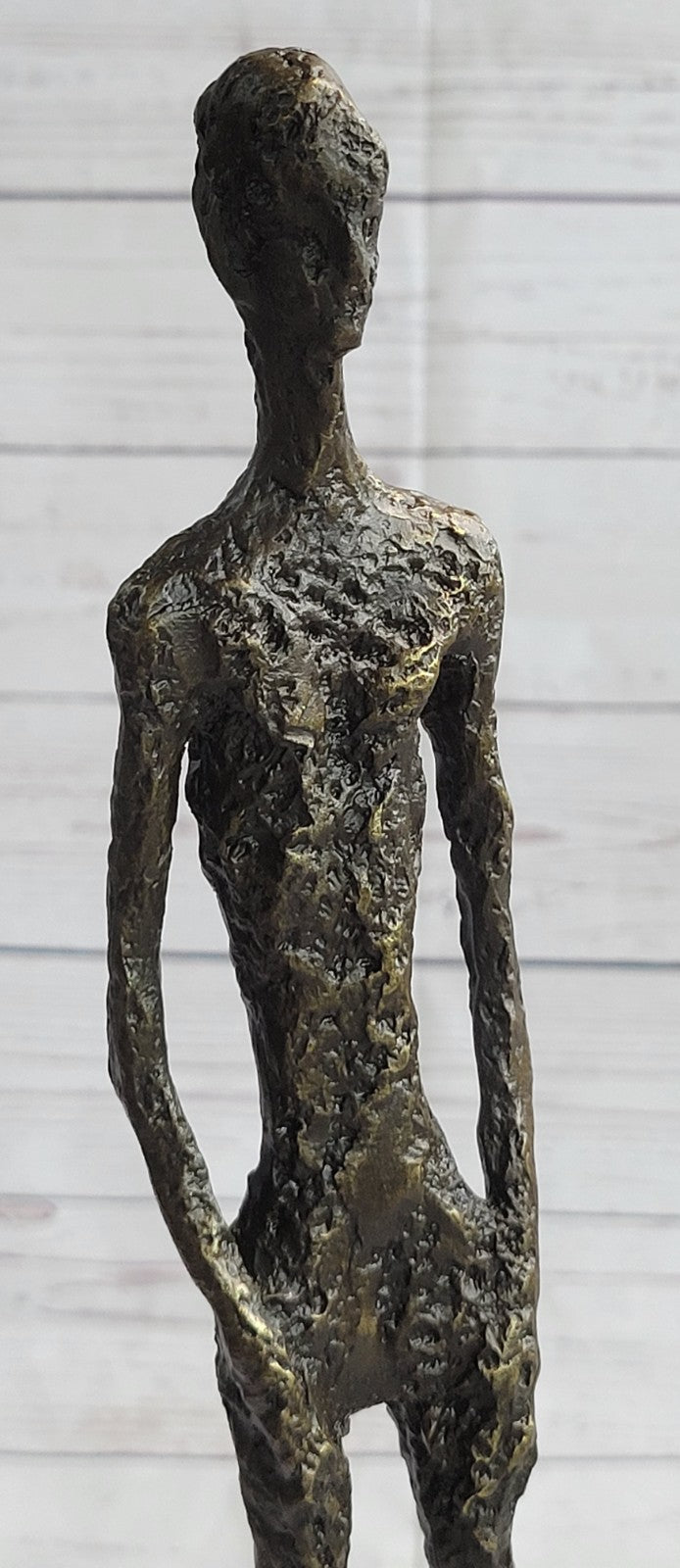 Bronze Sculpture European Made by Lost Wax Method Nude Man Hand Made Statue