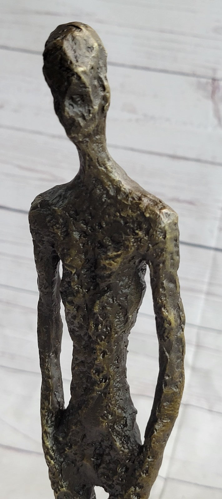 Bronze Sculpture European Made by Lost Wax Method Nude Man Hand Made Statue