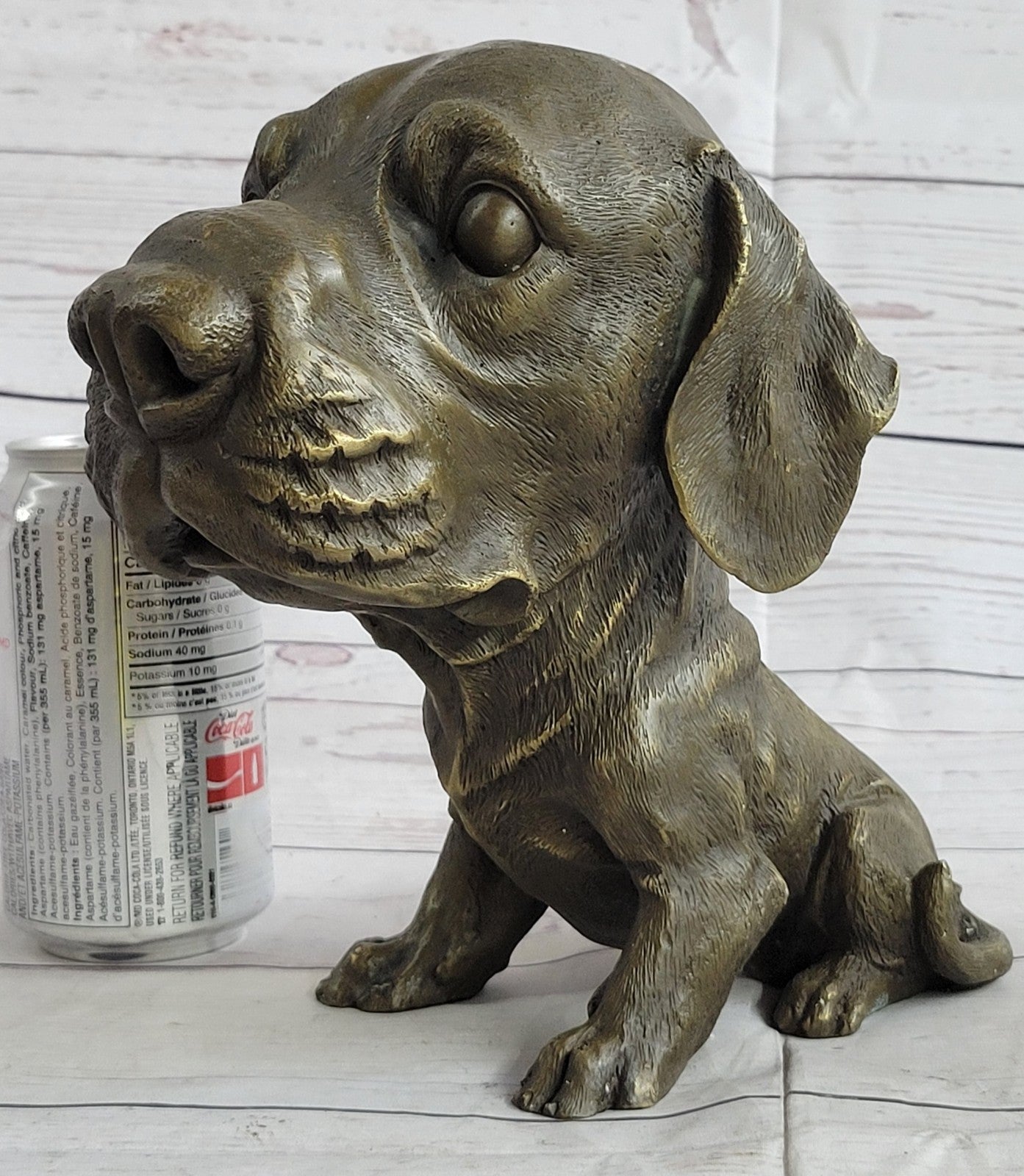 Labrador Dog Bookend Bronze Home  Statue Sculpture Breeder Kennel Figurin decore