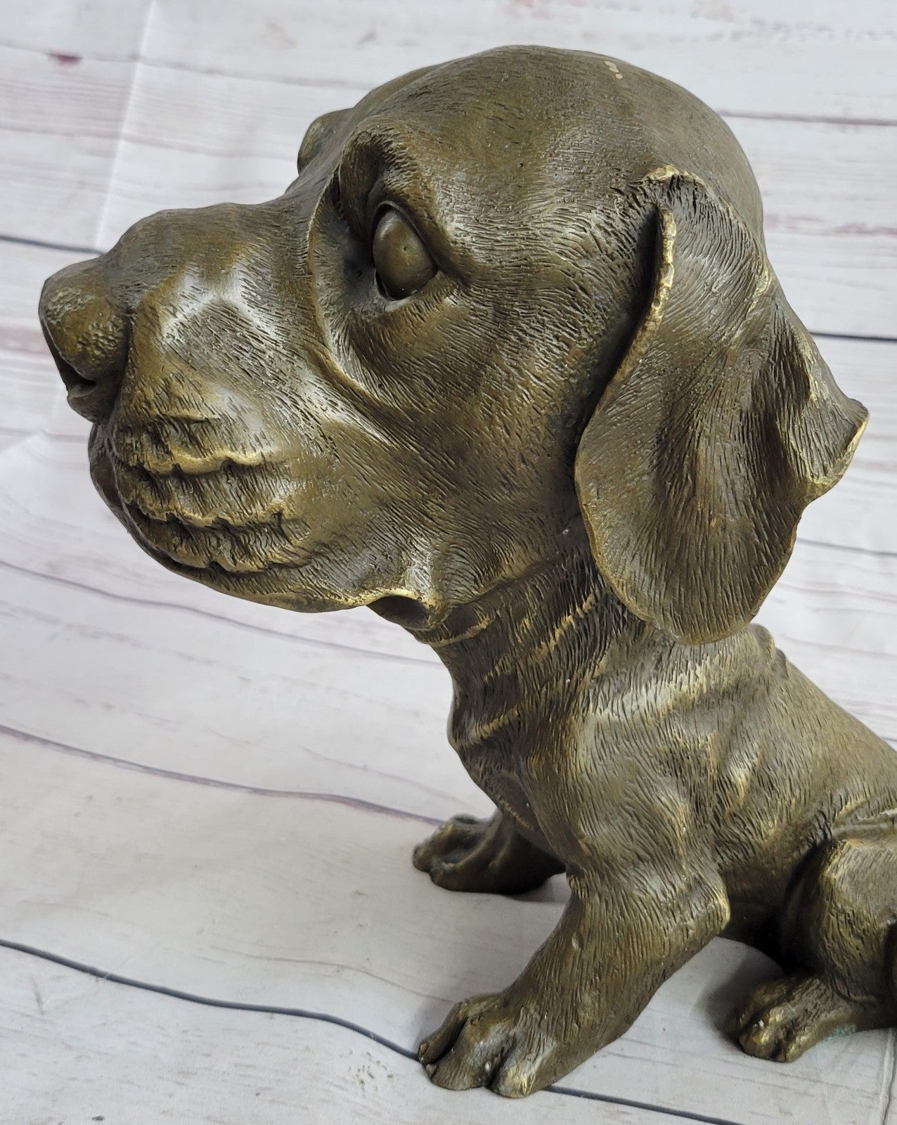 Labrador Dog Bookend Bronze Home  Statue Sculpture Breeder Kennel Figurin decore