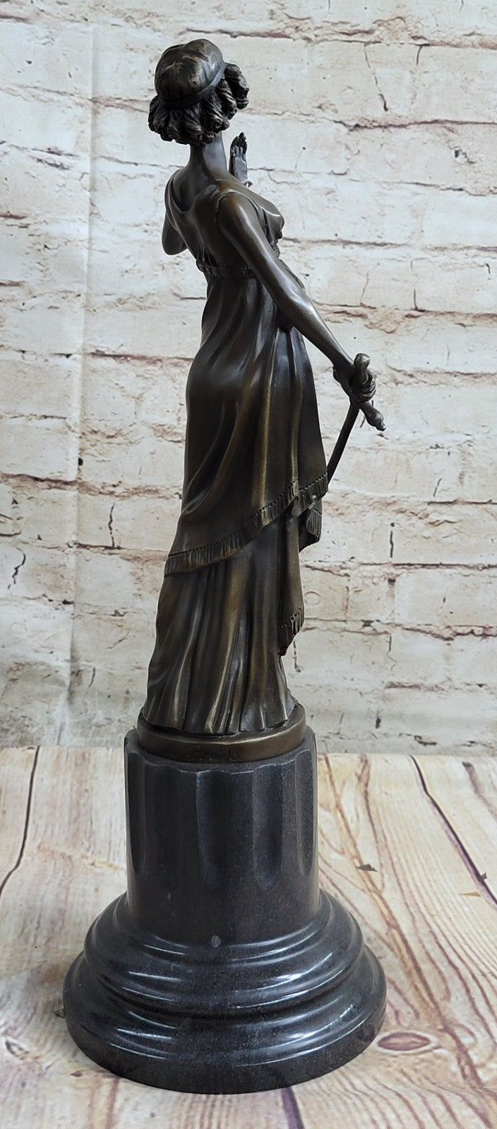 Bronze Sculpture **DEAL** Athena Goddess Peace Wisdom Hero Statue Hot Cast Decor